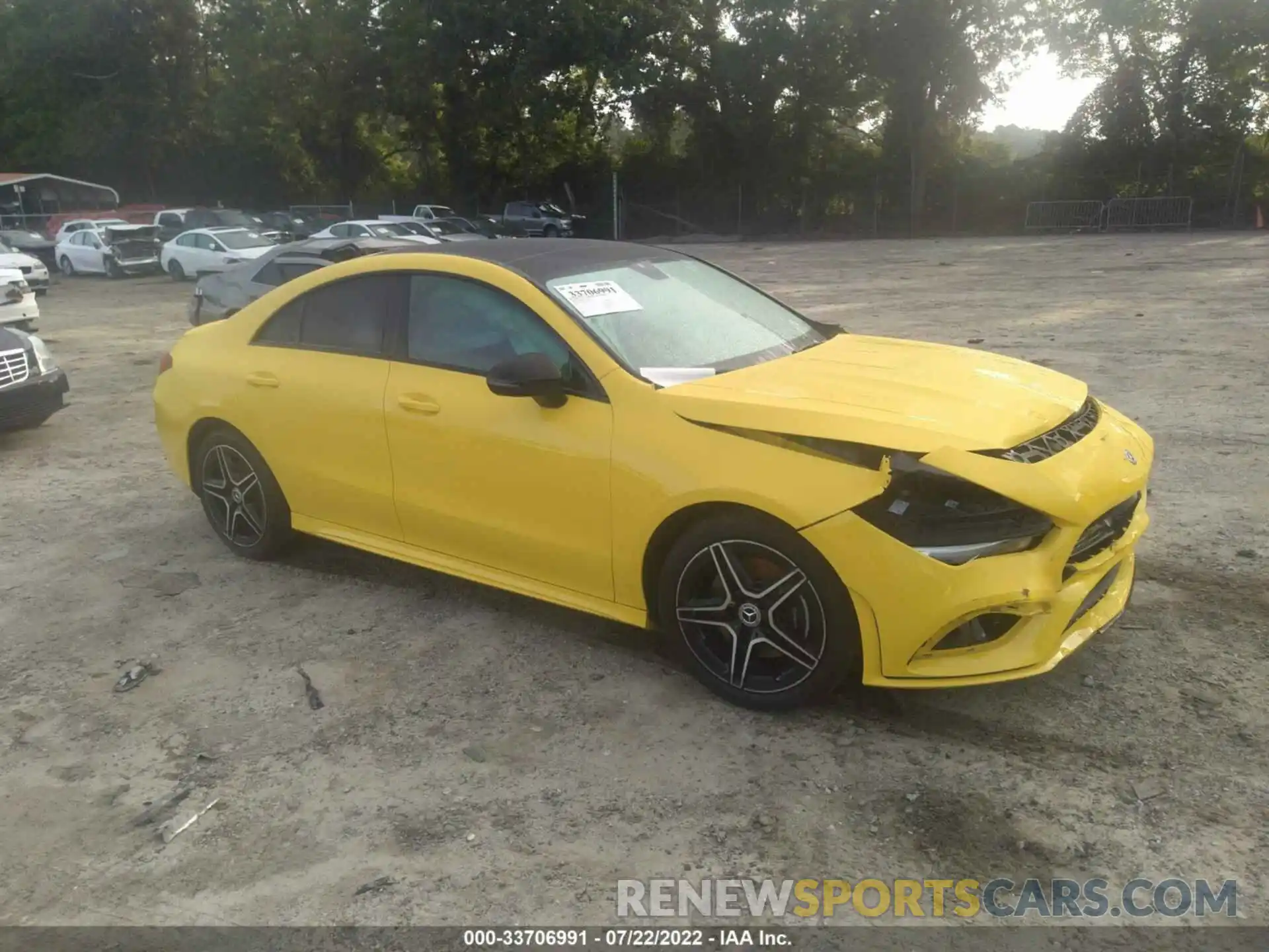 1 Photograph of a damaged car W1K5J4GB7LN086132 MERCEDES-BENZ CLA 2020