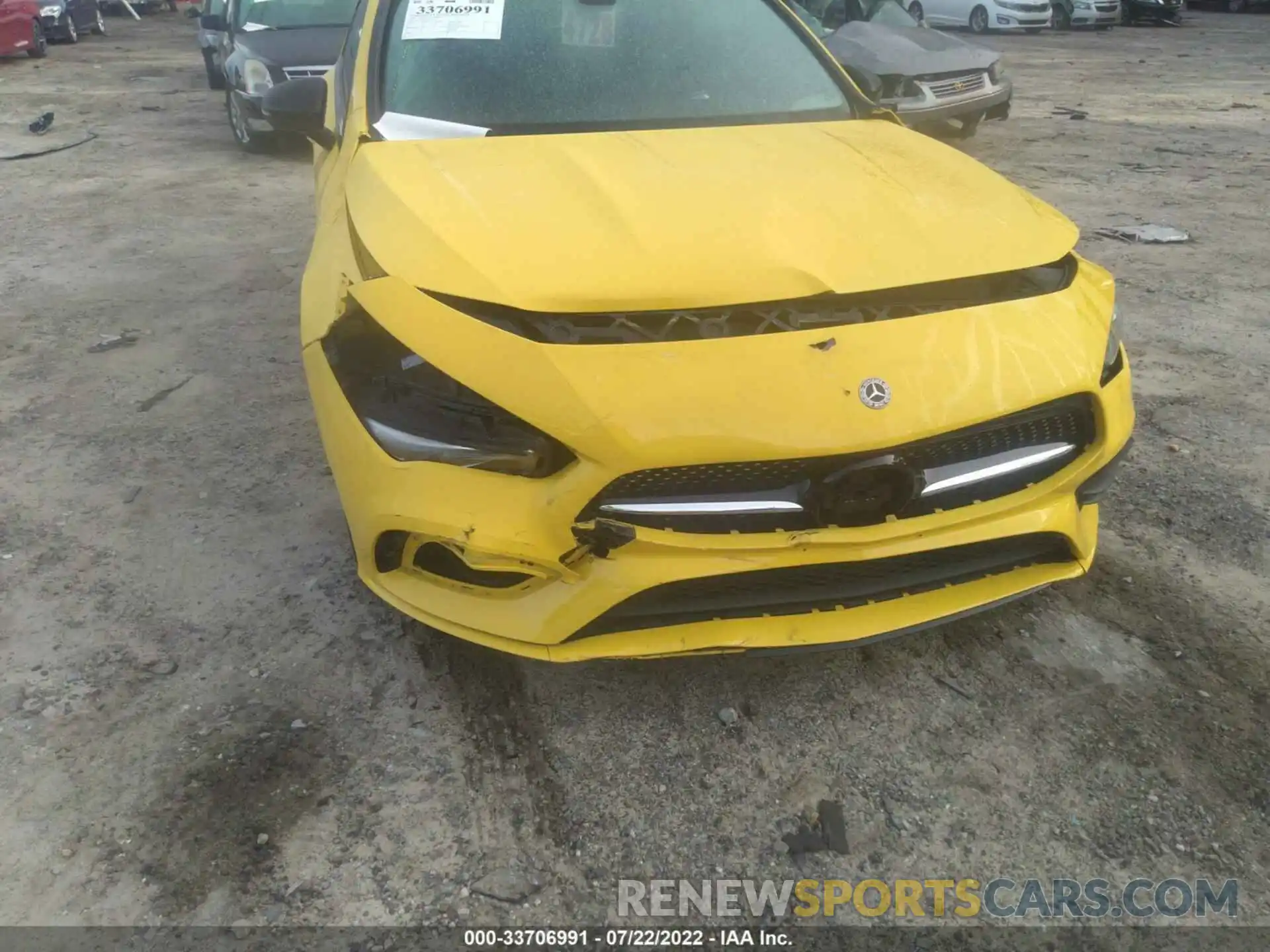 6 Photograph of a damaged car W1K5J4GB7LN086132 MERCEDES-BENZ CLA 2020