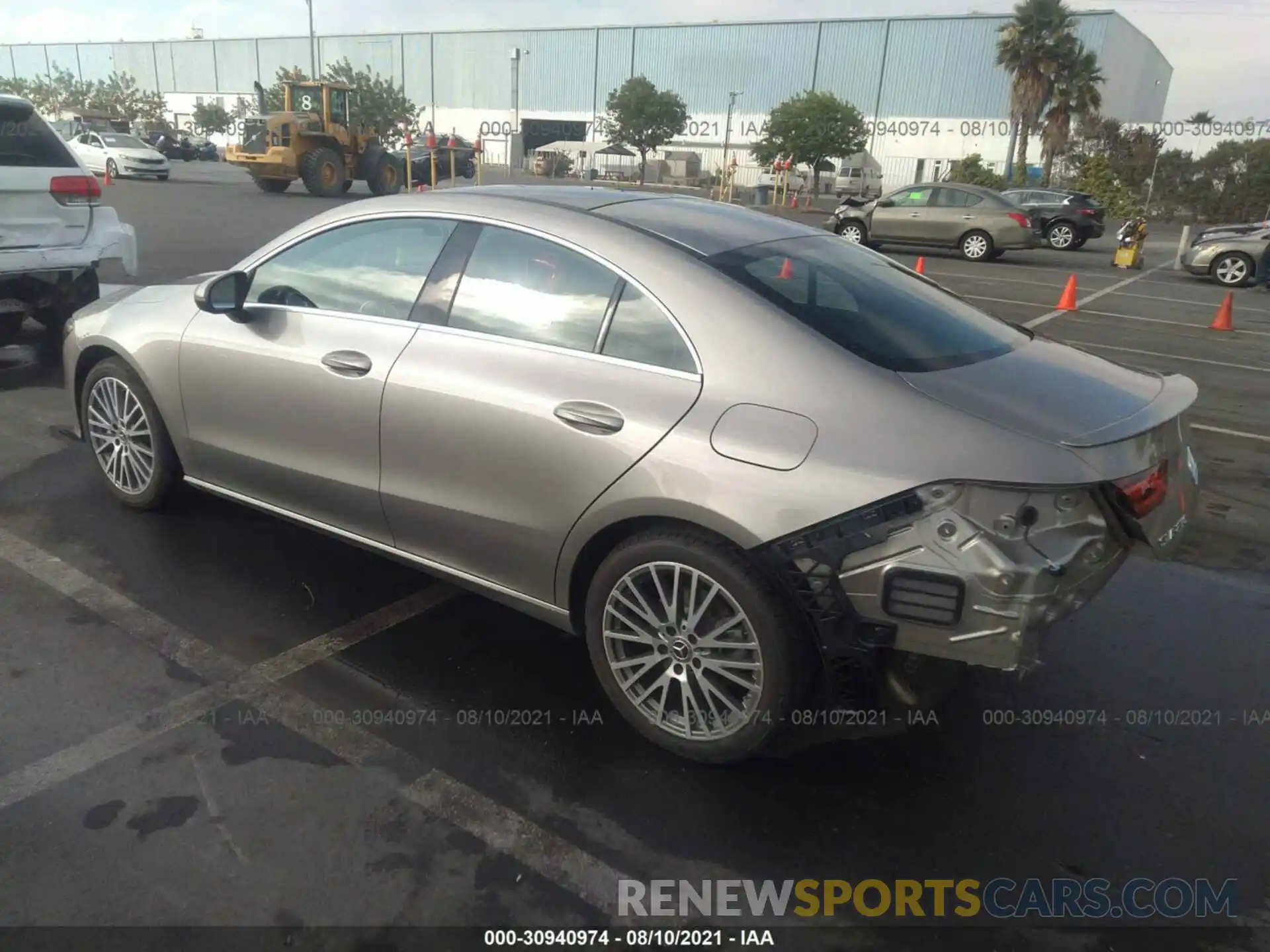 3 Photograph of a damaged car W1K5J4GB8LN092456 MERCEDES-BENZ CLA 2020