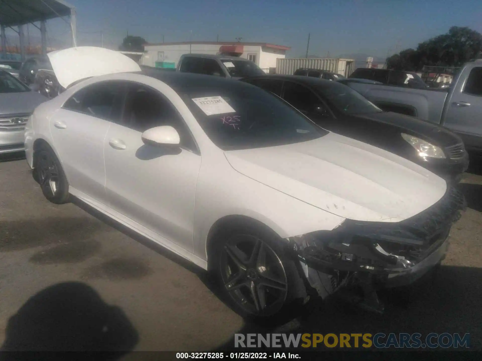 1 Photograph of a damaged car W1K5J4GB8LN095535 MERCEDES-BENZ CLA 2020