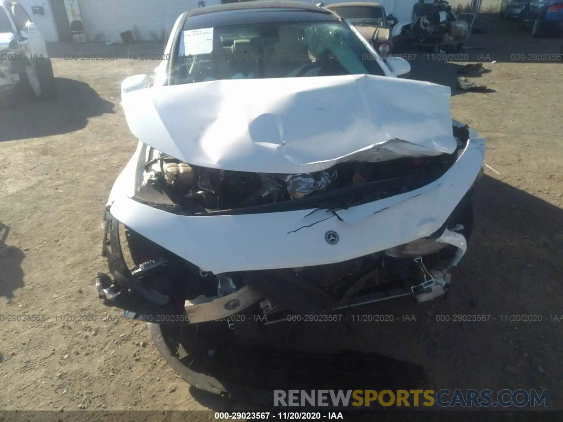 6 Photograph of a damaged car W1K5J4GB9LN089954 MERCEDES-BENZ CLA 2020