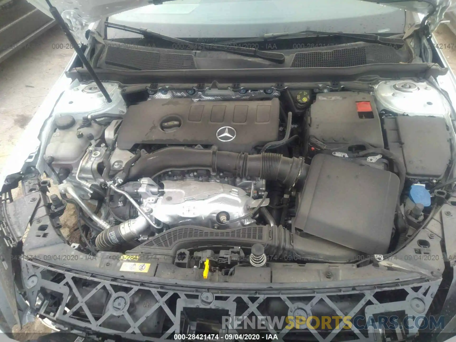 10 Photograph of a damaged car W1K5J4GB9LN095317 MERCEDES-BENZ CLA 2020