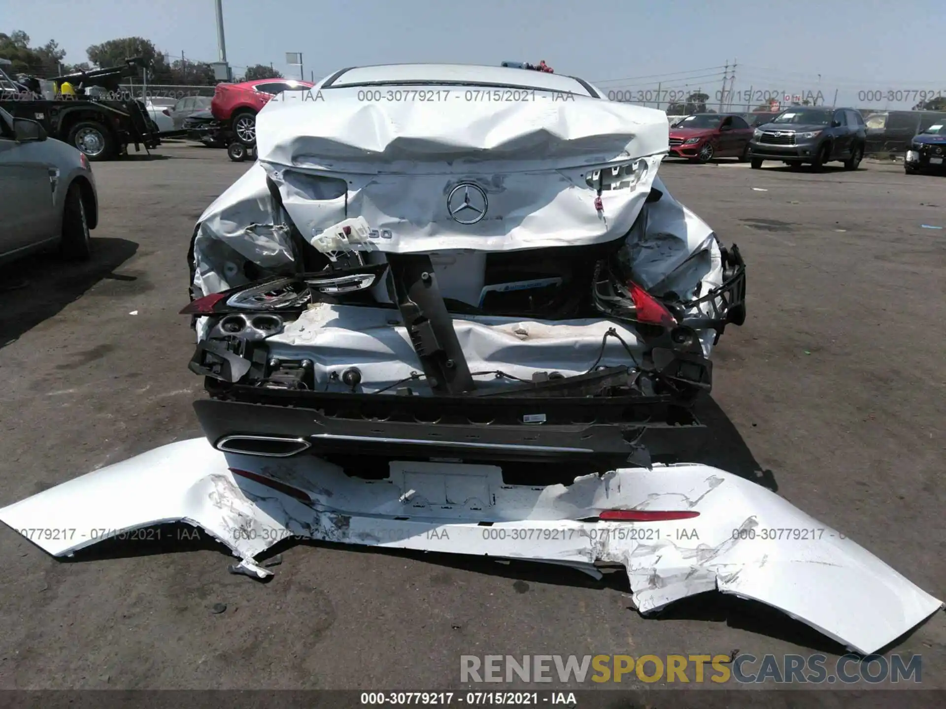 6 Photograph of a damaged car W1K5J4GB9LN105442 MERCEDES-BENZ CLA 2020