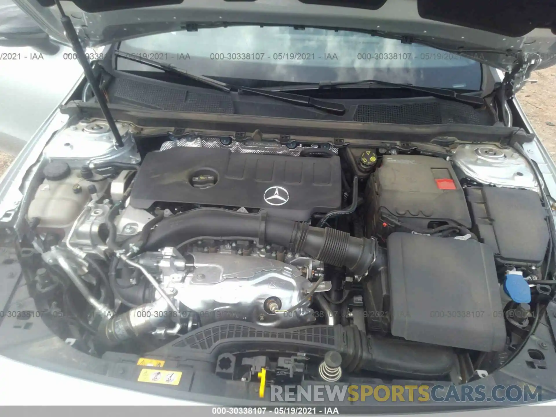 10 Photograph of a damaged car W1K5J4GB9LN121625 MERCEDES-BENZ CLA 2020