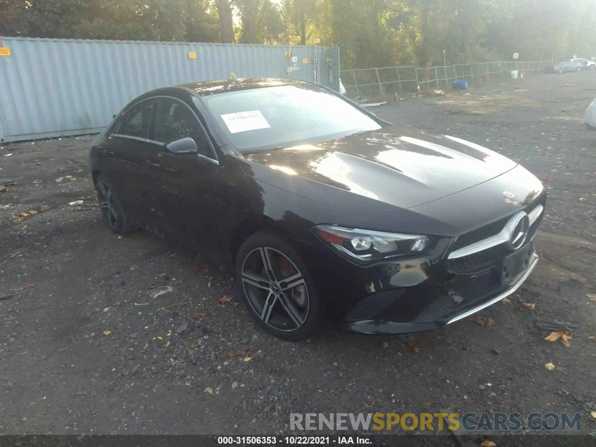 1 Photograph of a damaged car W1K5J4HB1LN081345 MERCEDES-BENZ CLA 2020