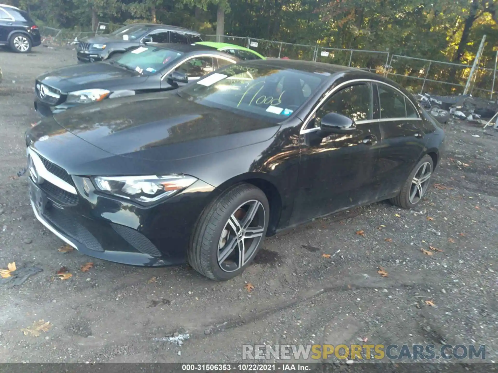 2 Photograph of a damaged car W1K5J4HB1LN081345 MERCEDES-BENZ CLA 2020