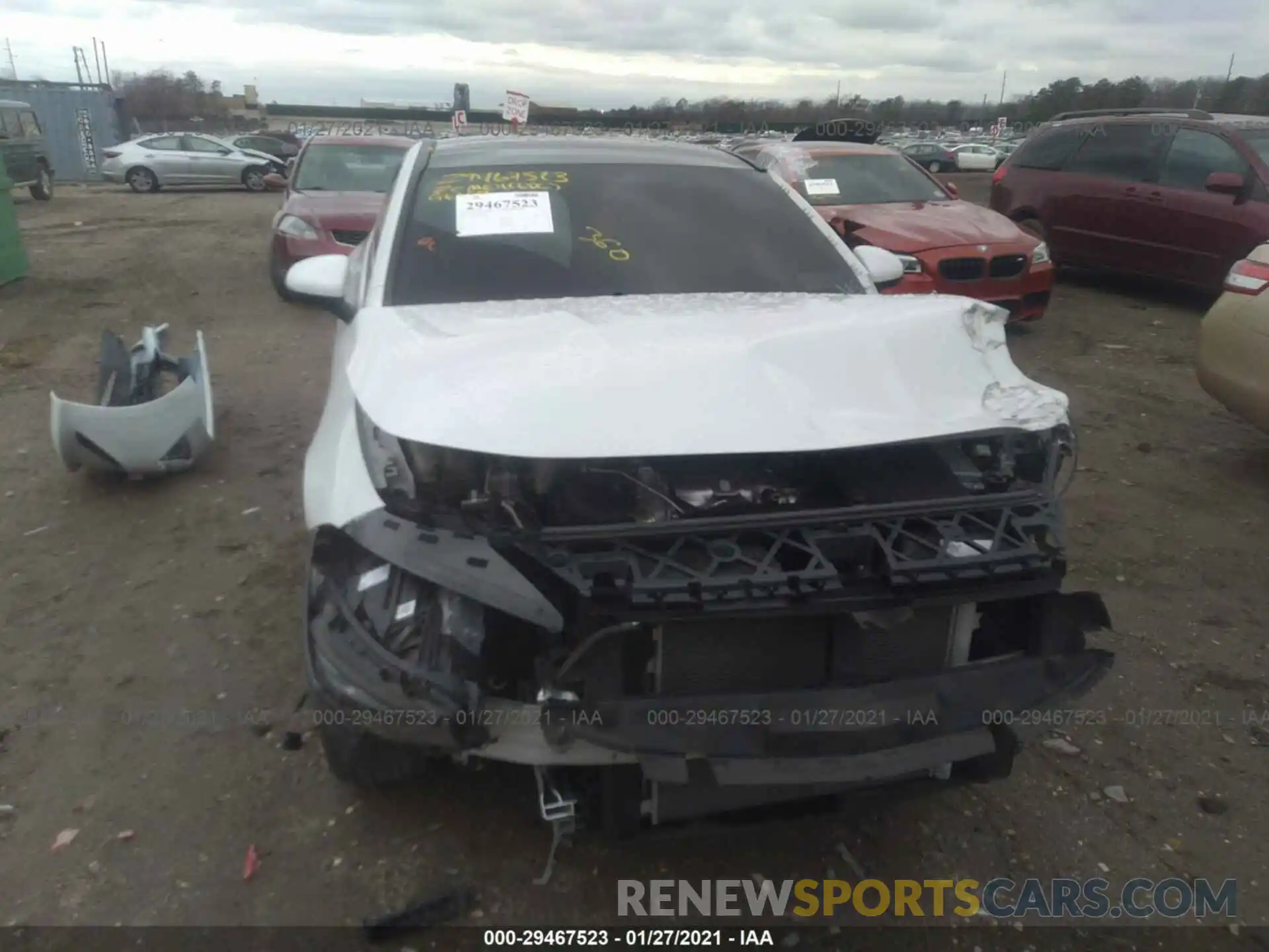 6 Photograph of a damaged car W1K5J4HB1LN086660 MERCEDES-BENZ CLA 2020