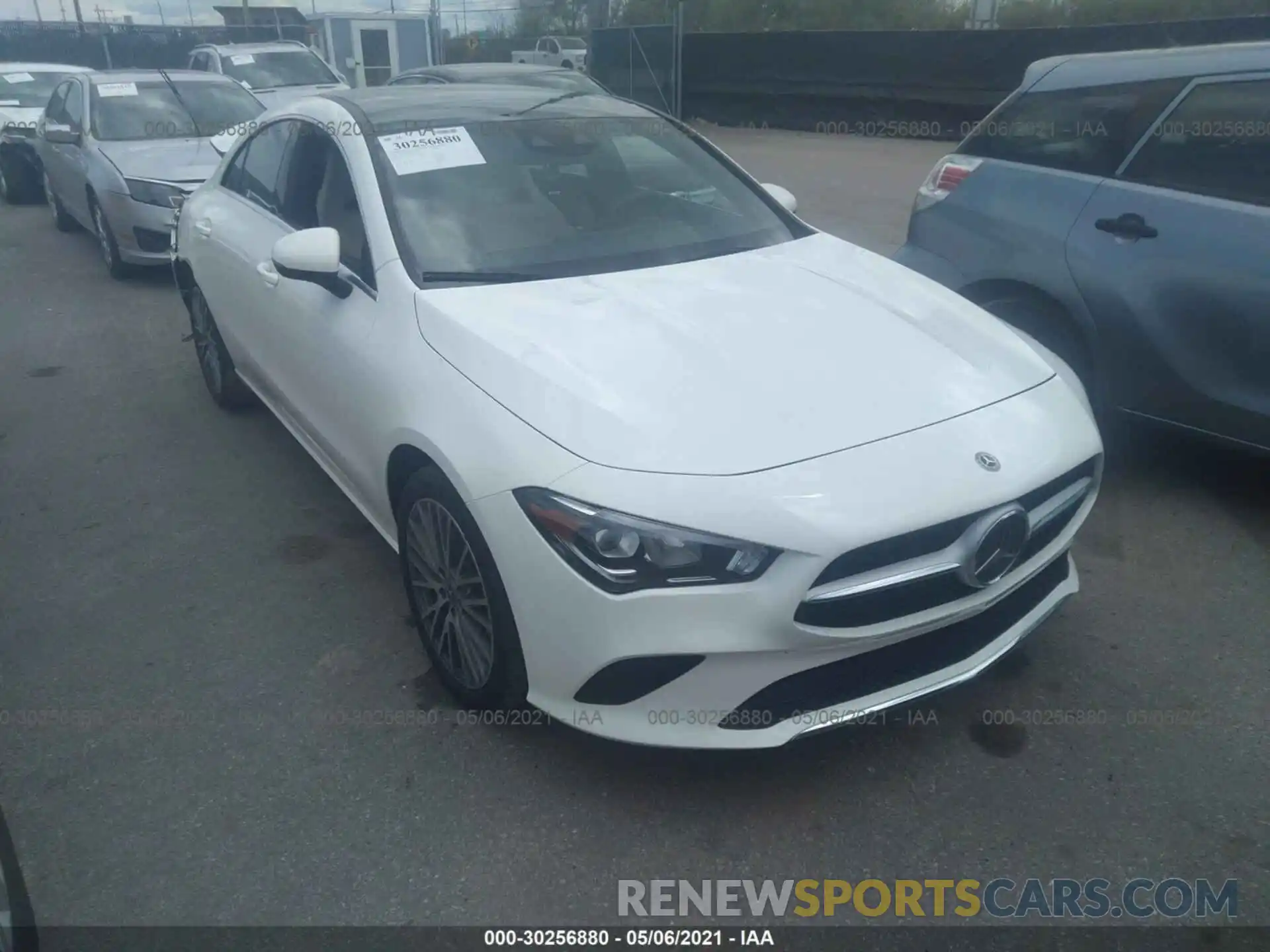 1 Photograph of a damaged car W1K5J4HB1LN095388 MERCEDES-BENZ CLA 2020