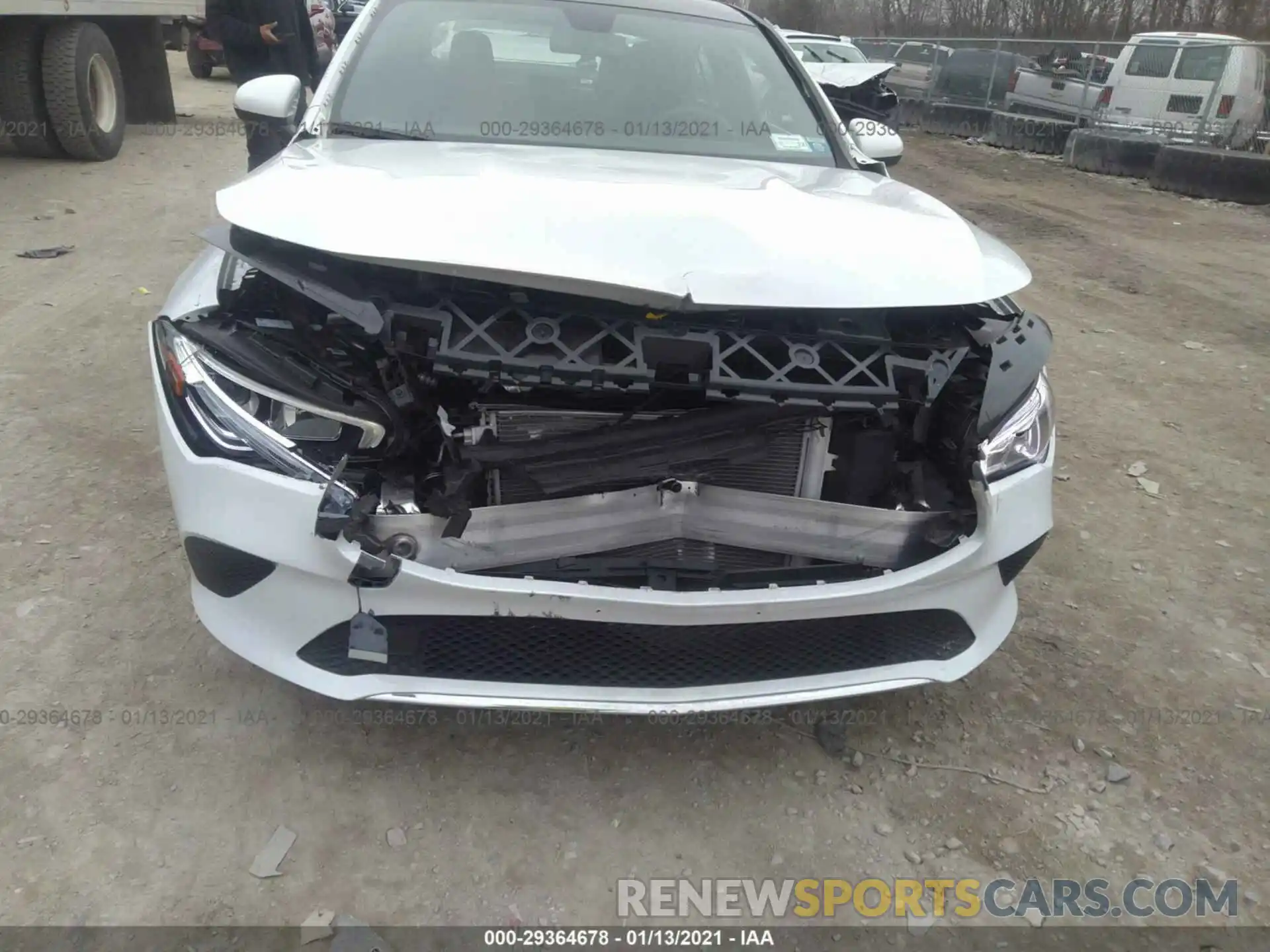 6 Photograph of a damaged car W1K5J4HB1LN103134 MERCEDES-BENZ CLA 2020