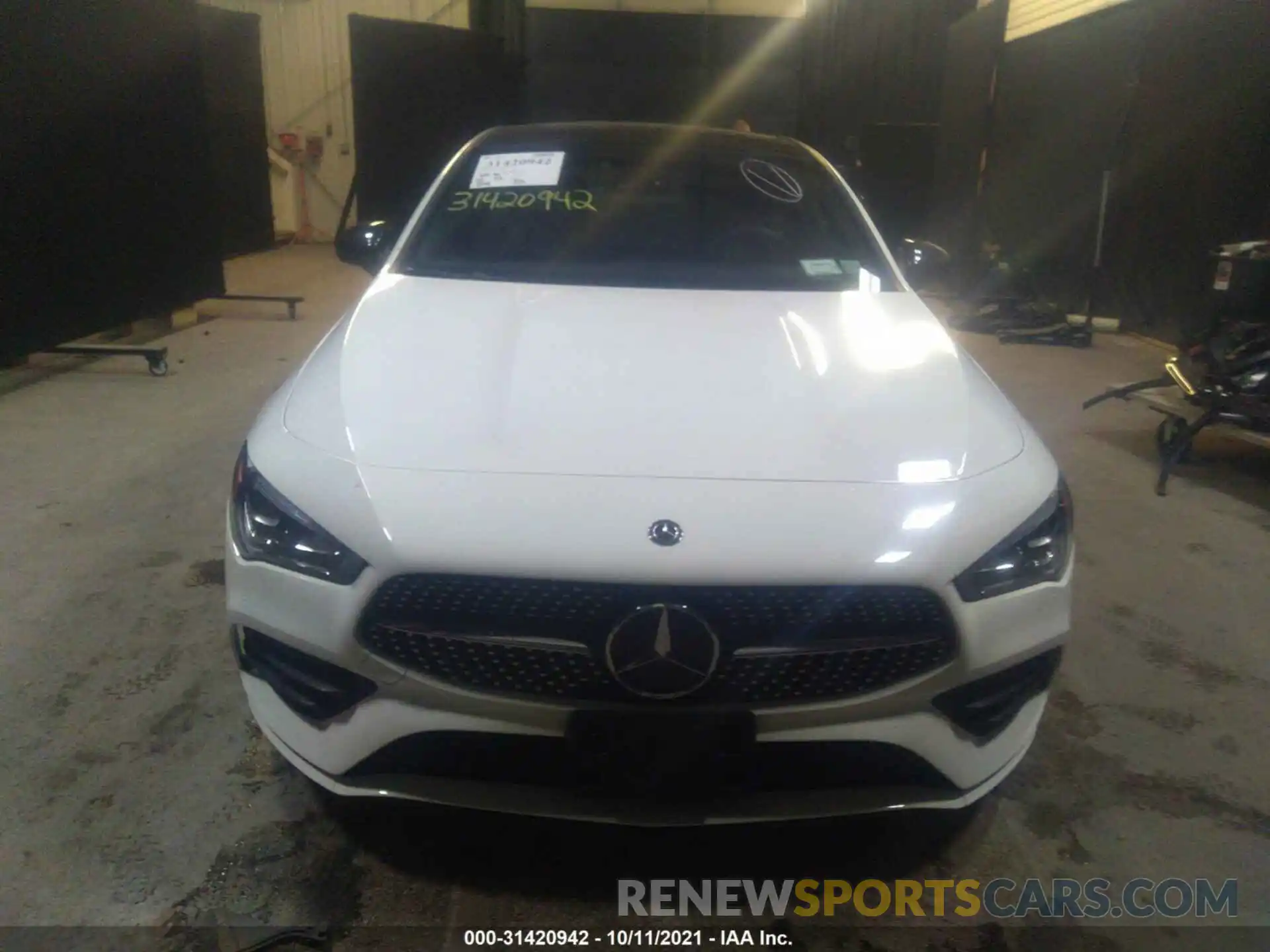 6 Photograph of a damaged car W1K5J4HB1LN120158 MERCEDES-BENZ CLA 2020