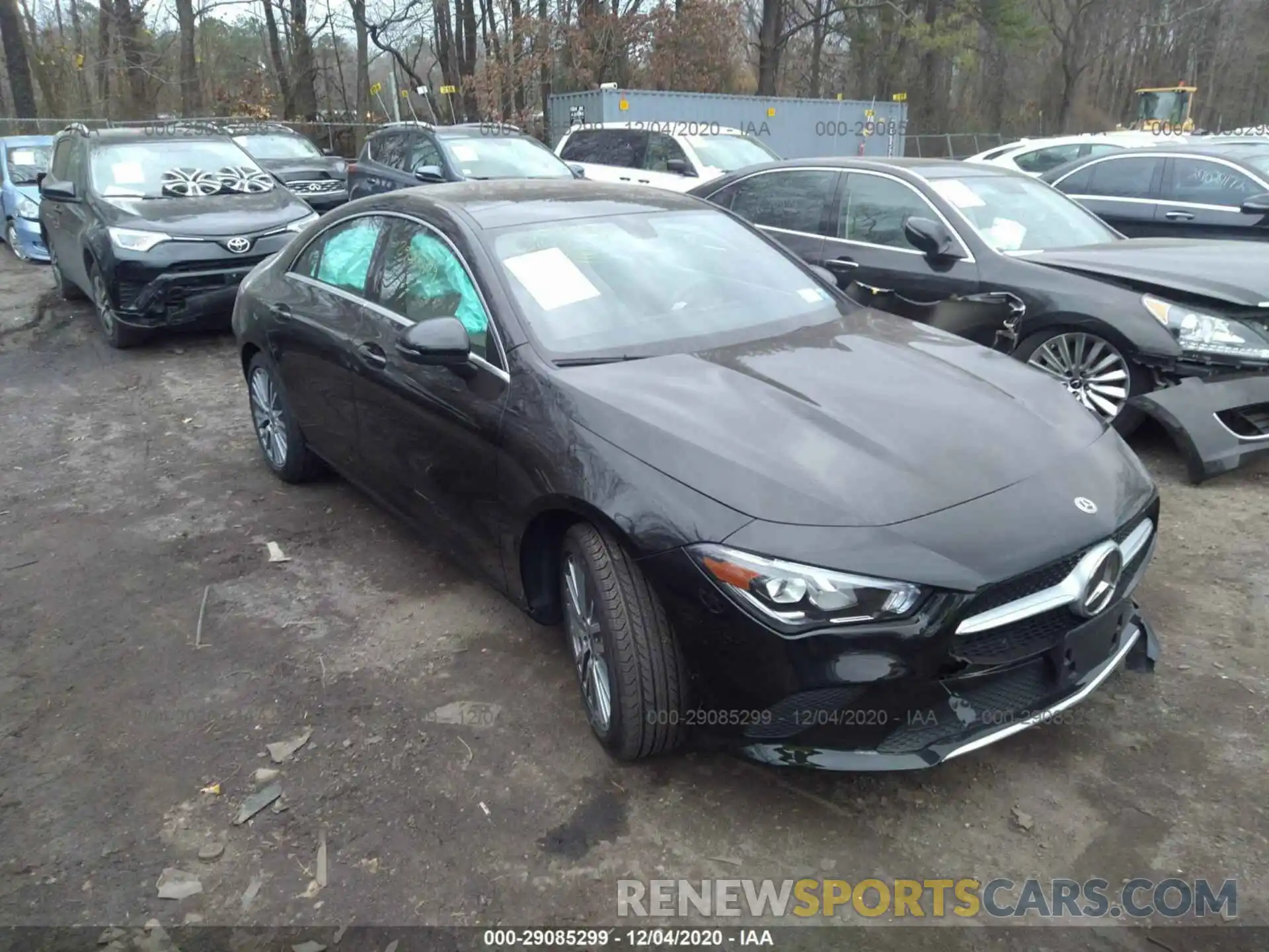 1 Photograph of a damaged car W1K5J4HB4LN080609 MERCEDES-BENZ CLA 2020