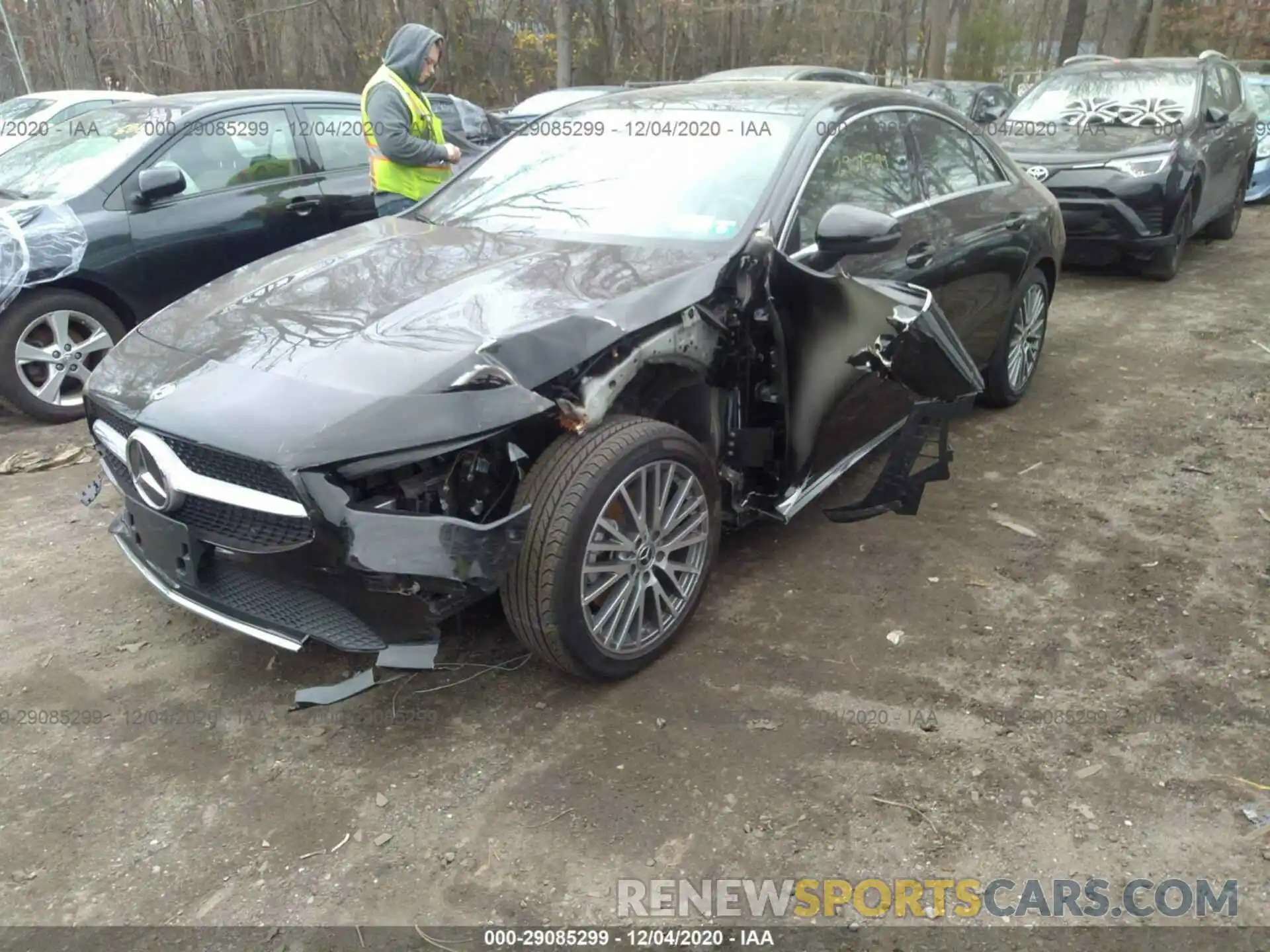 6 Photograph of a damaged car W1K5J4HB4LN080609 MERCEDES-BENZ CLA 2020