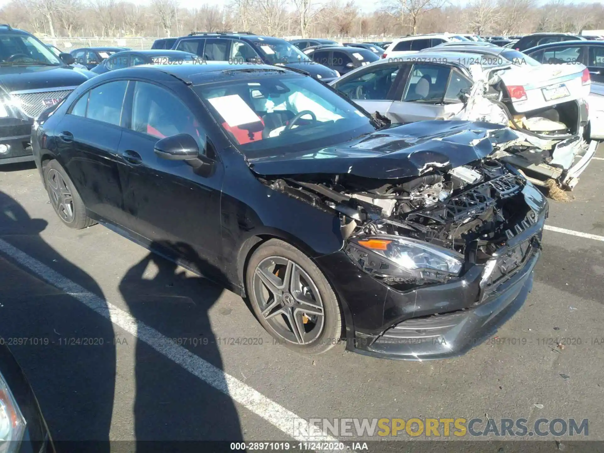 1 Photograph of a damaged car W1K5J4HB4LN147256 MERCEDES-BENZ CLA 2020