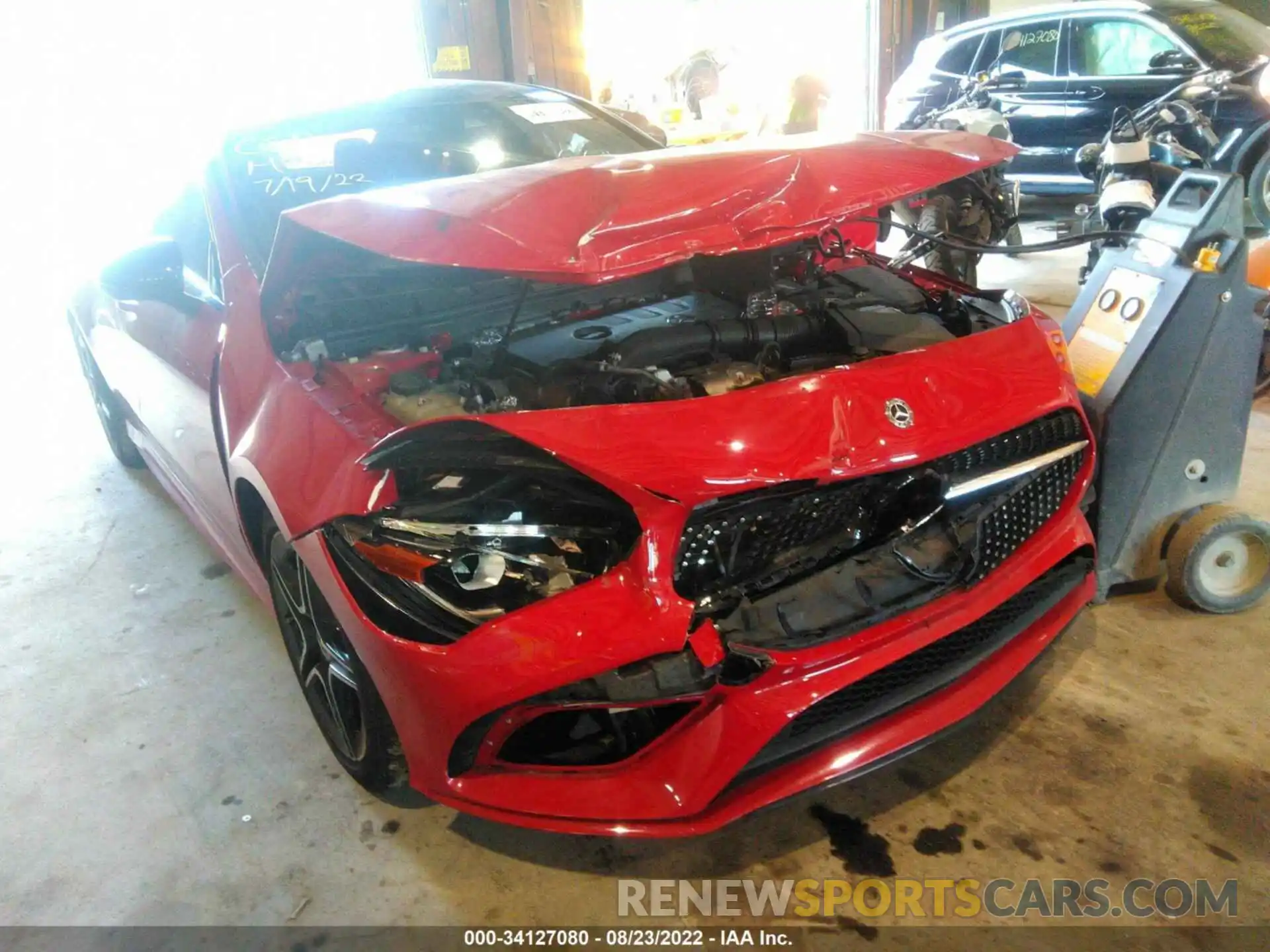 6 Photograph of a damaged car W1K5J4HB5LN084524 MERCEDES-BENZ CLA 2020