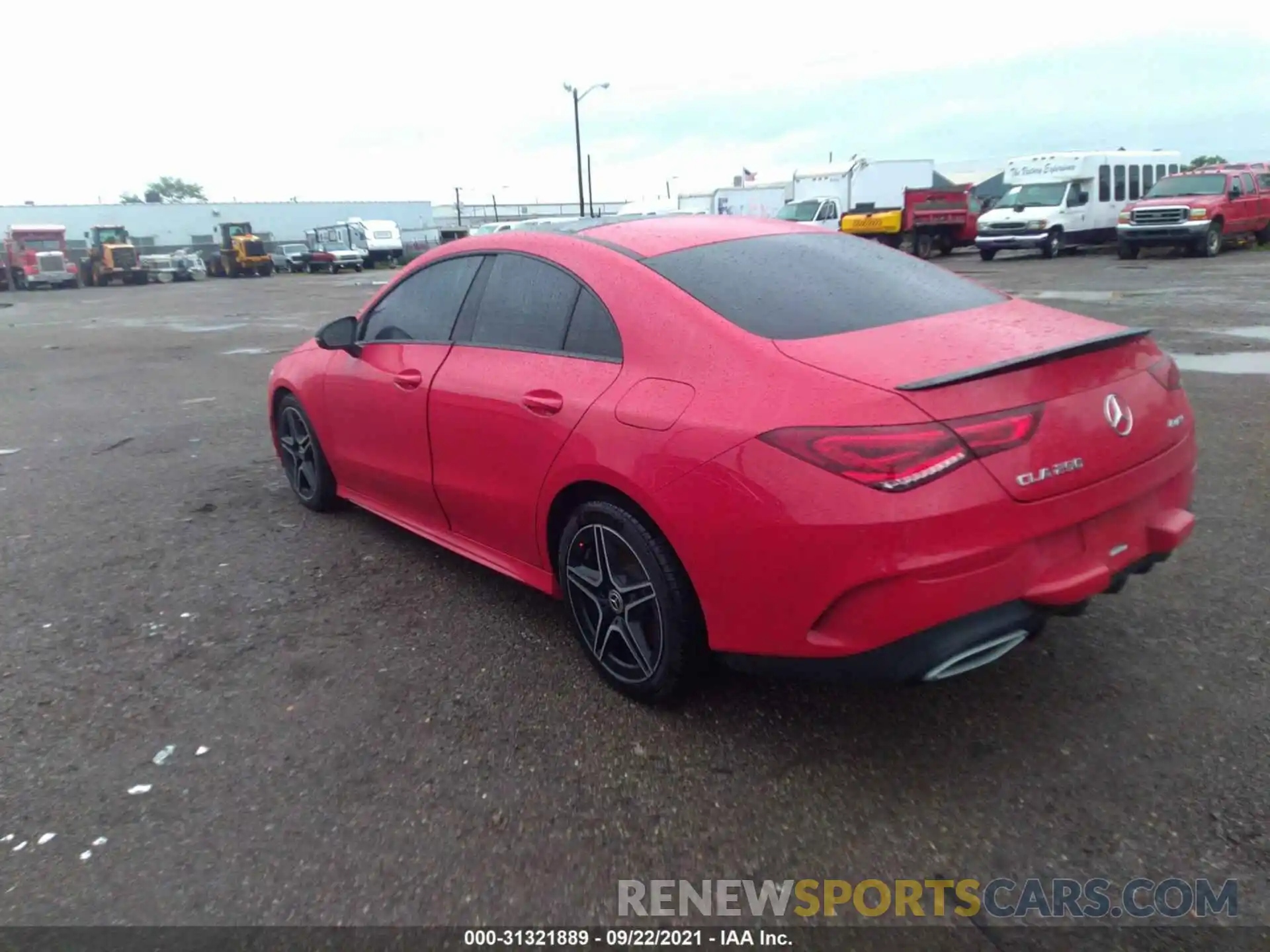 3 Photograph of a damaged car W1K5J4HB7LN088848 MERCEDES-BENZ CLA 2020