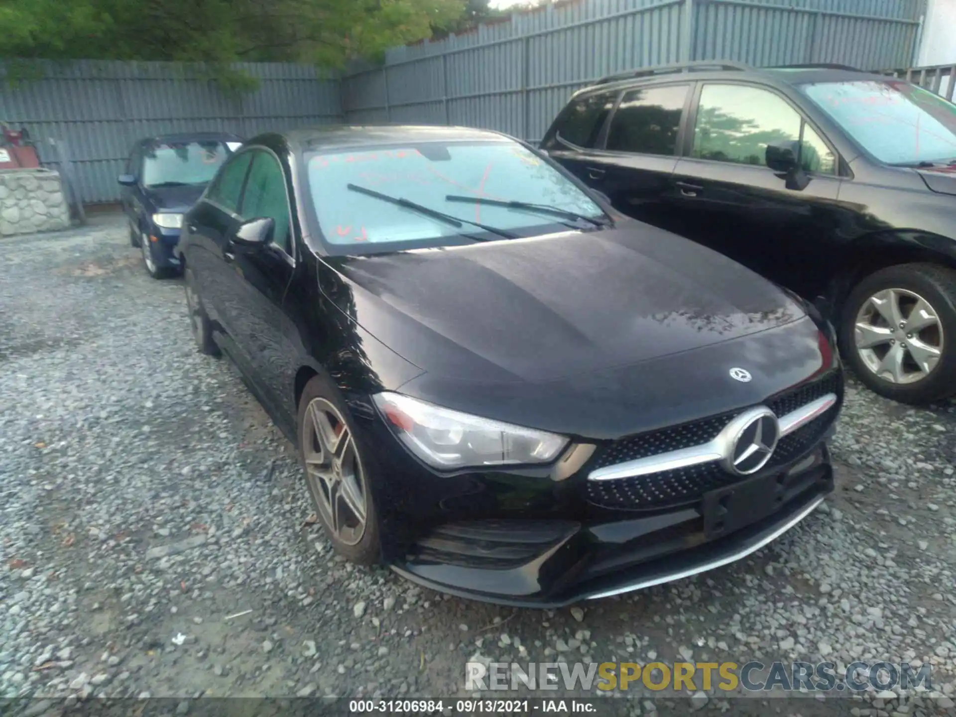 1 Photograph of a damaged car W1K5J4HB7LN095203 MERCEDES-BENZ CLA 2020