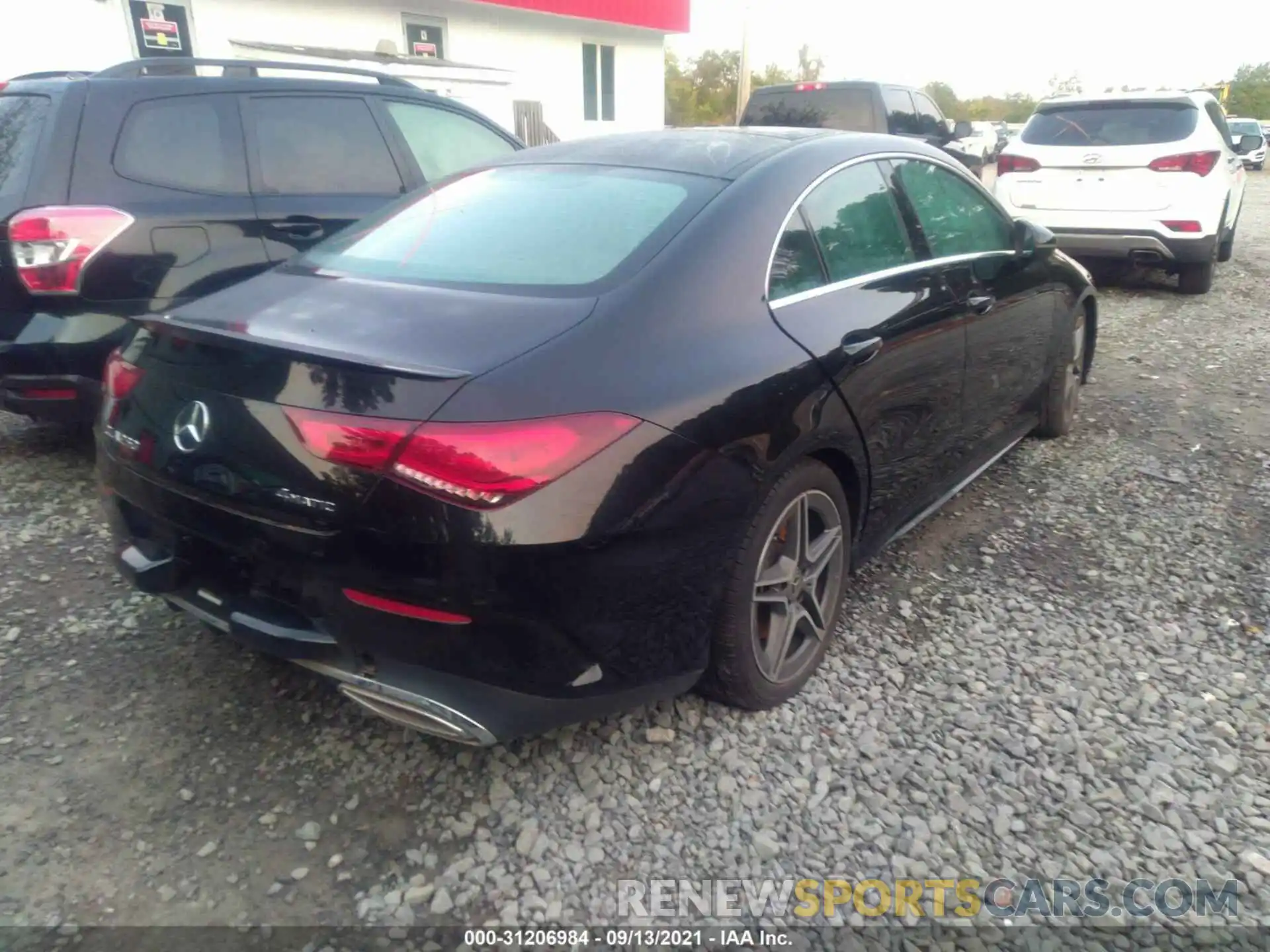 4 Photograph of a damaged car W1K5J4HB7LN095203 MERCEDES-BENZ CLA 2020