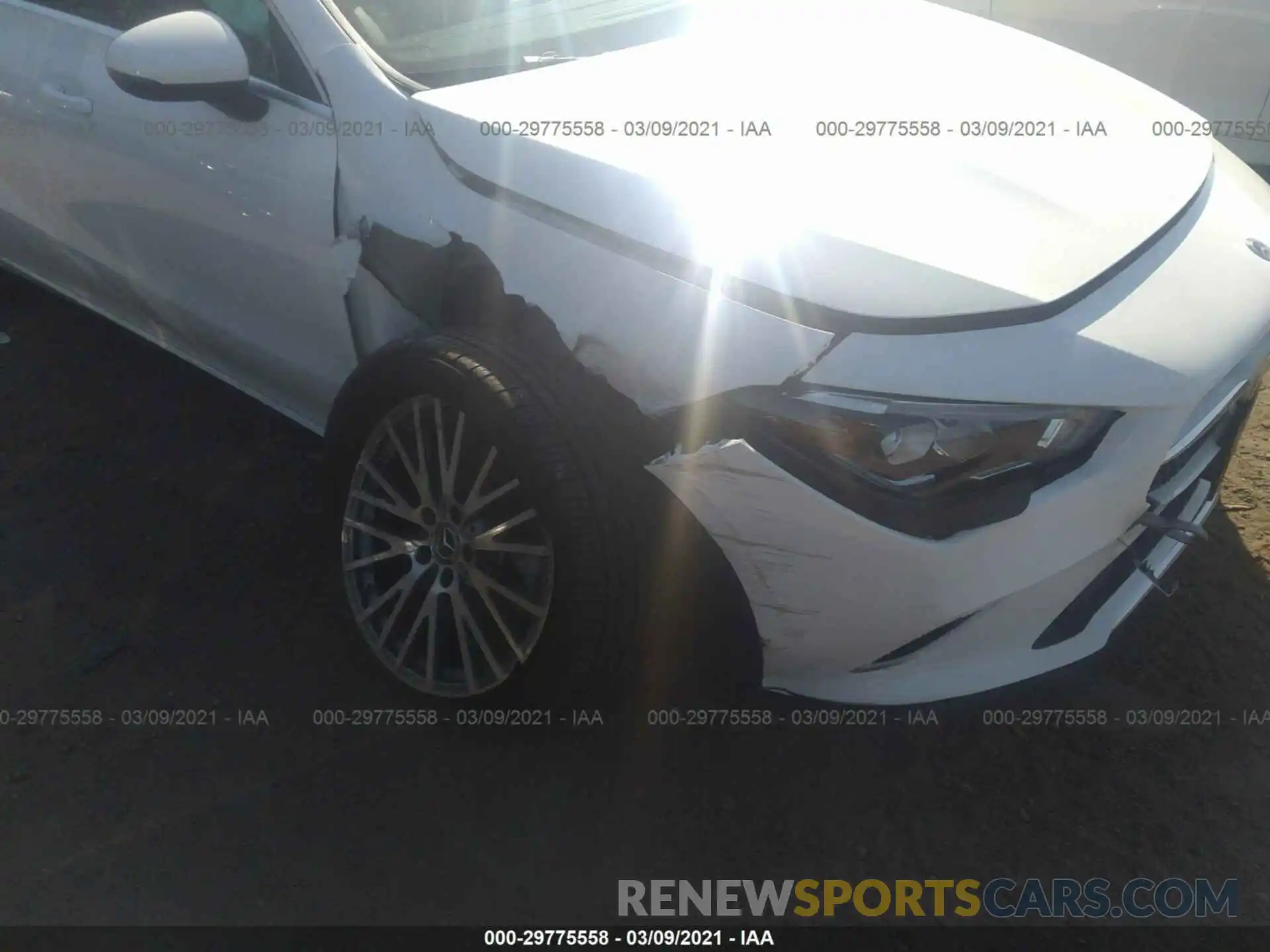 6 Photograph of a damaged car W1K5J4HB7LN104756 MERCEDES-BENZ CLA 2020