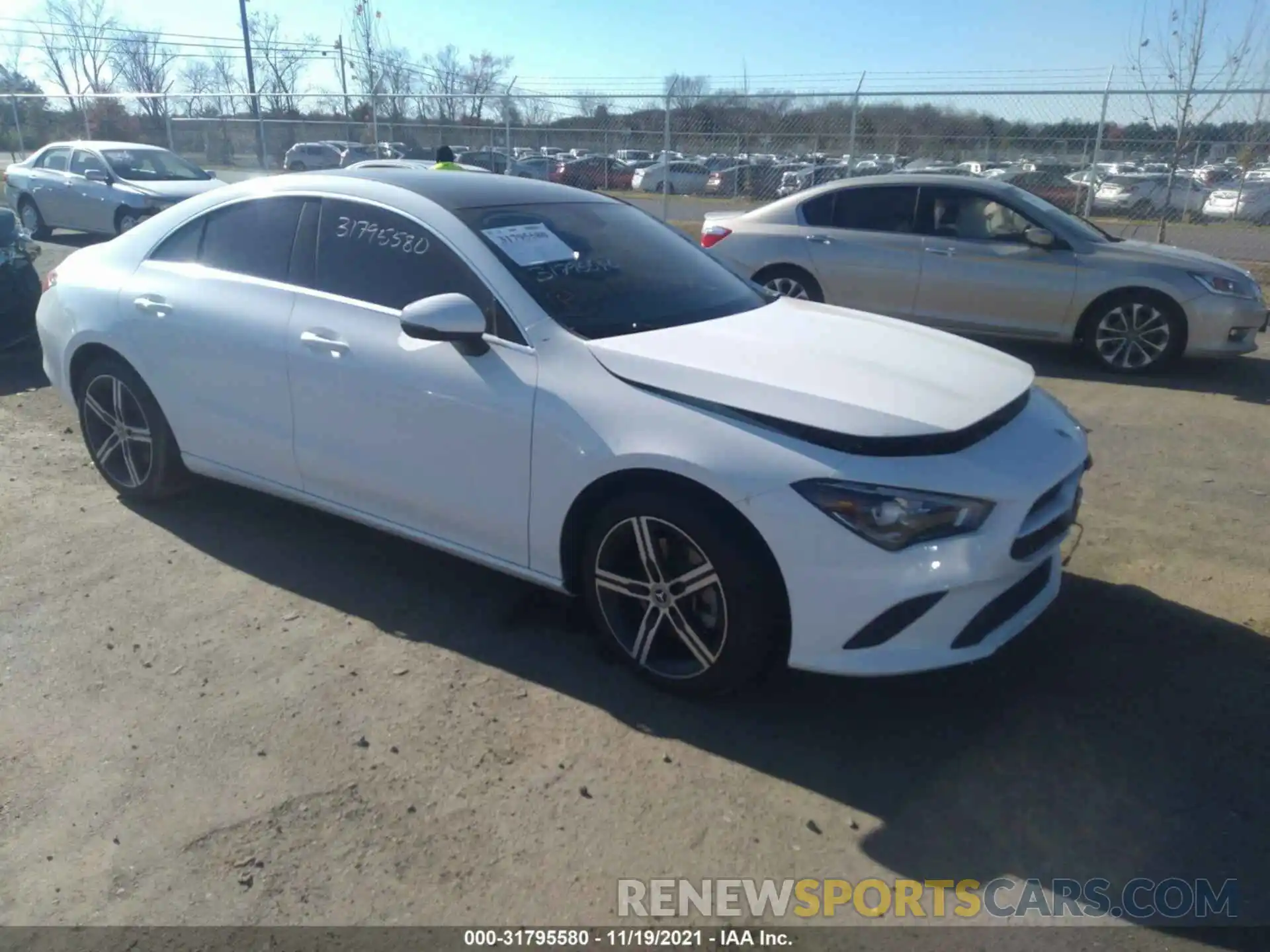 1 Photograph of a damaged car W1K5J4HB8LN124059 MERCEDES-BENZ CLA 2020