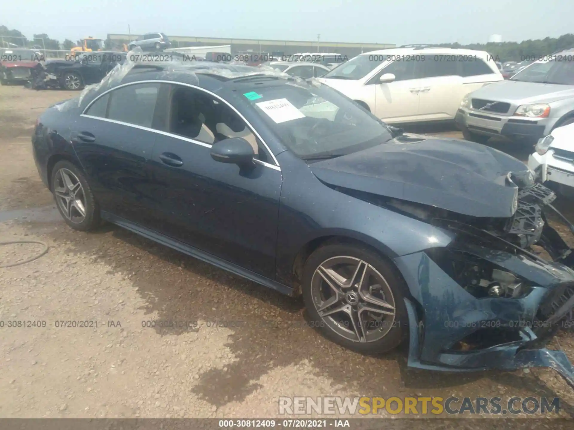 1 Photograph of a damaged car W1K5J4HB9LN089256 MERCEDES-BENZ CLA 2020