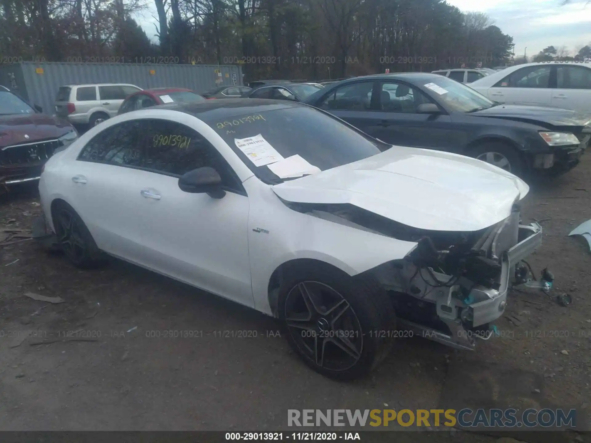 1 Photograph of a damaged car W1K5J5BB2LN087752 MERCEDES-BENZ CLA 2020