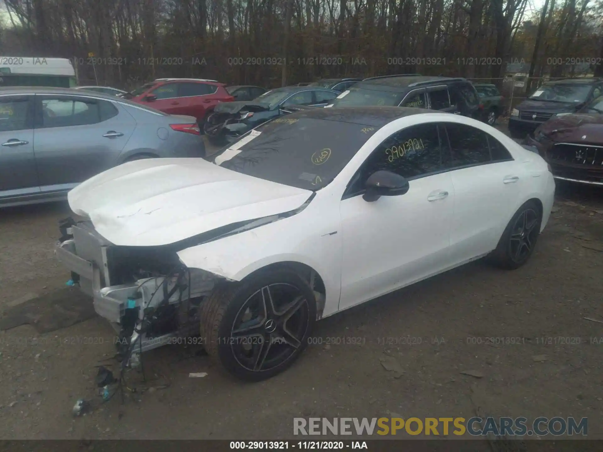 2 Photograph of a damaged car W1K5J5BB2LN087752 MERCEDES-BENZ CLA 2020