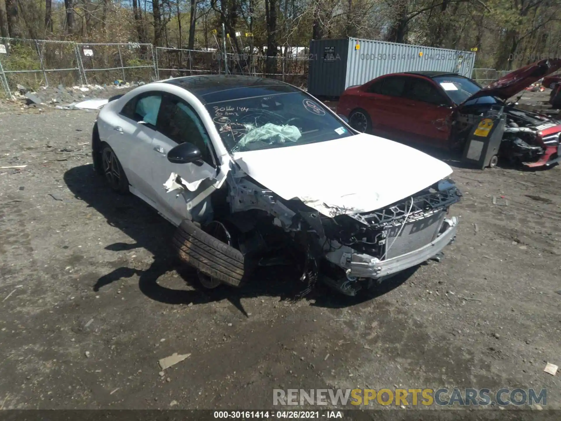 1 Photograph of a damaged car W1K5J5BB5LN121800 MERCEDES-BENZ CLA 2020