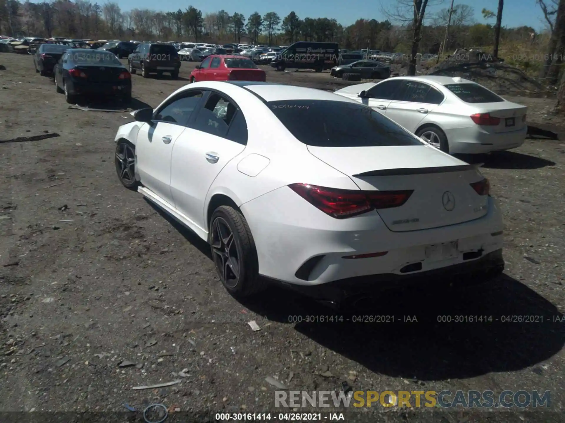 3 Photograph of a damaged car W1K5J5BB5LN121800 MERCEDES-BENZ CLA 2020