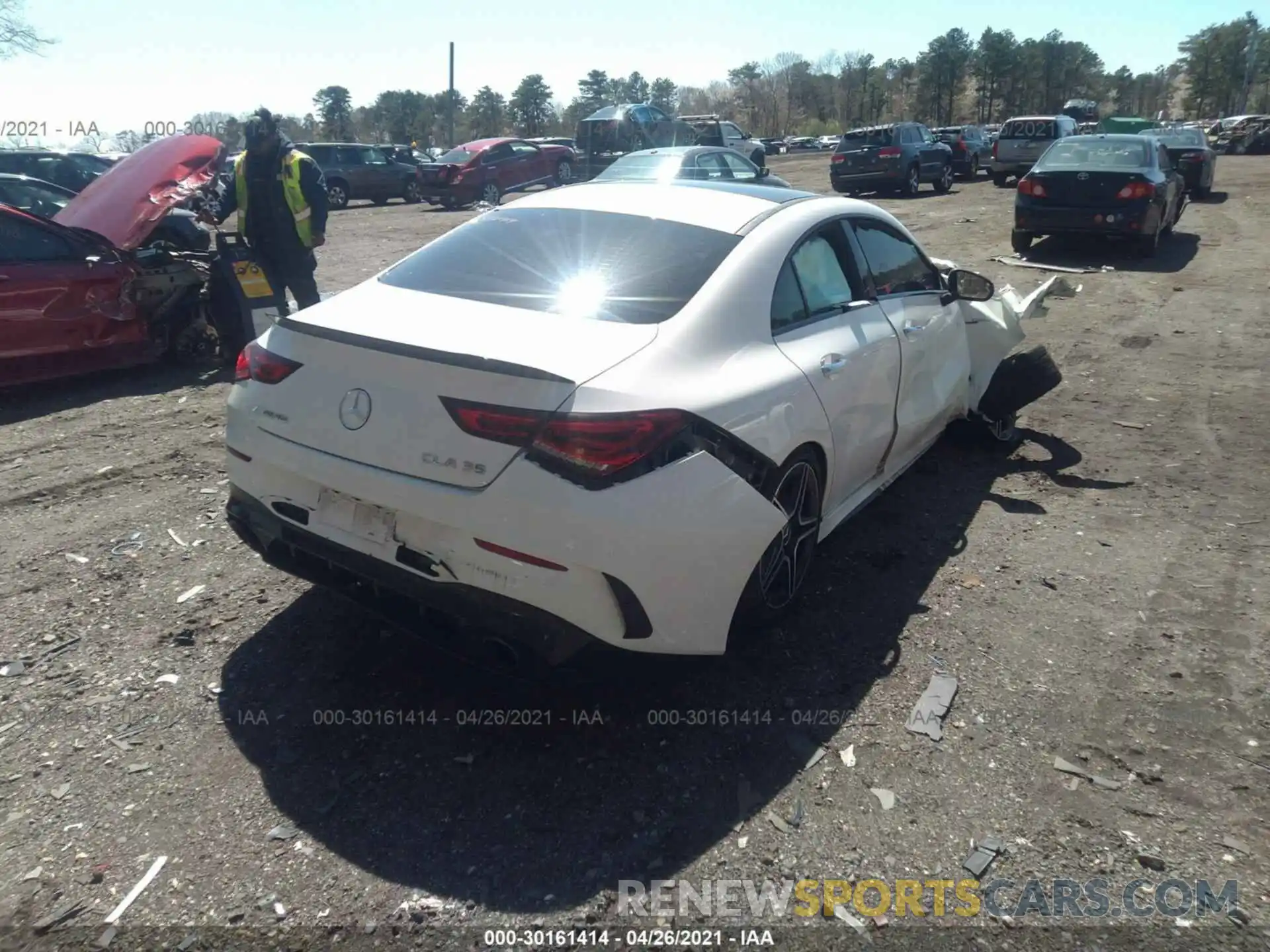 4 Photograph of a damaged car W1K5J5BB5LN121800 MERCEDES-BENZ CLA 2020