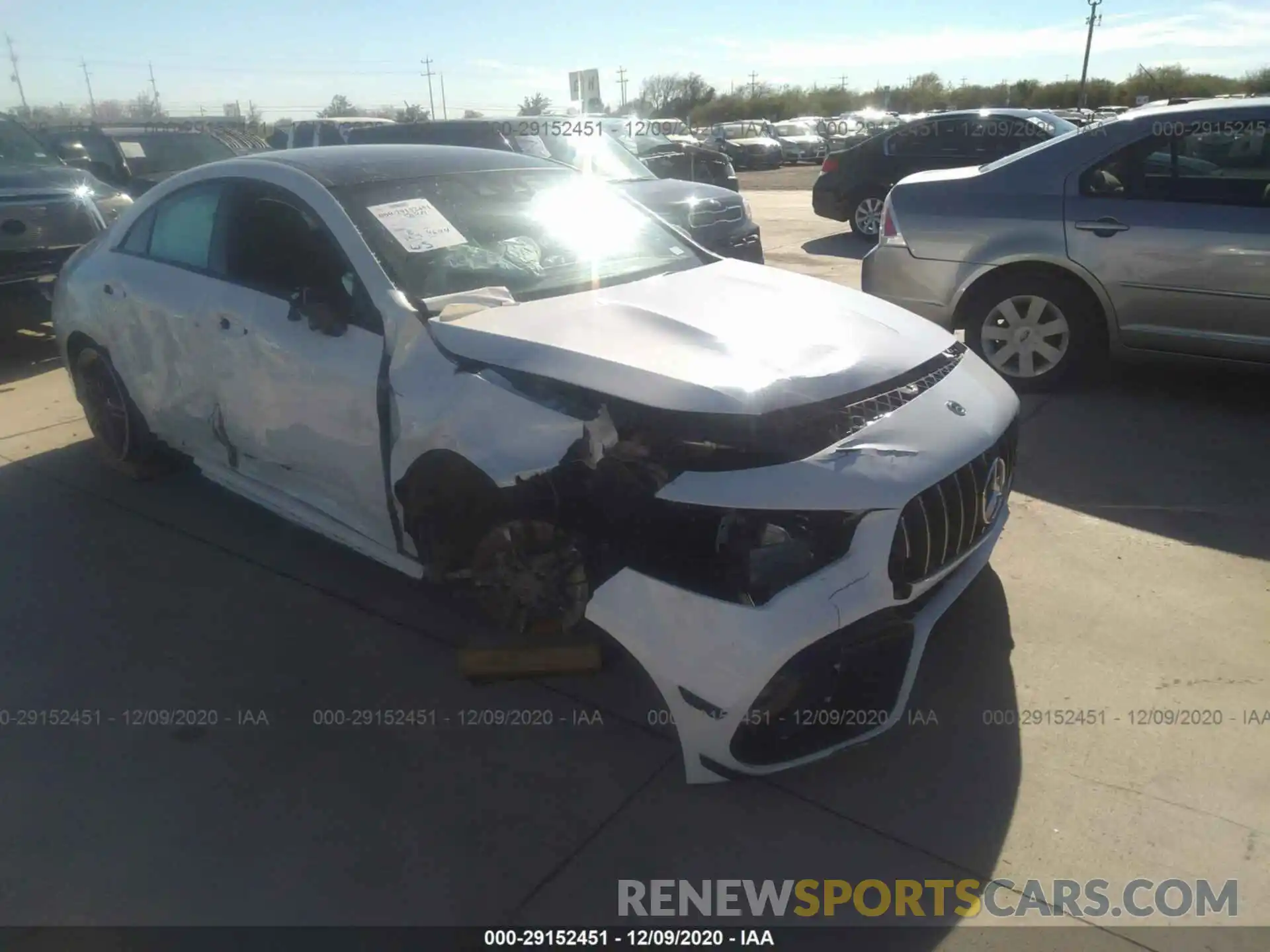 1 Photograph of a damaged car W1K5J5DB6LN098413 MERCEDES-BENZ CLA 2020