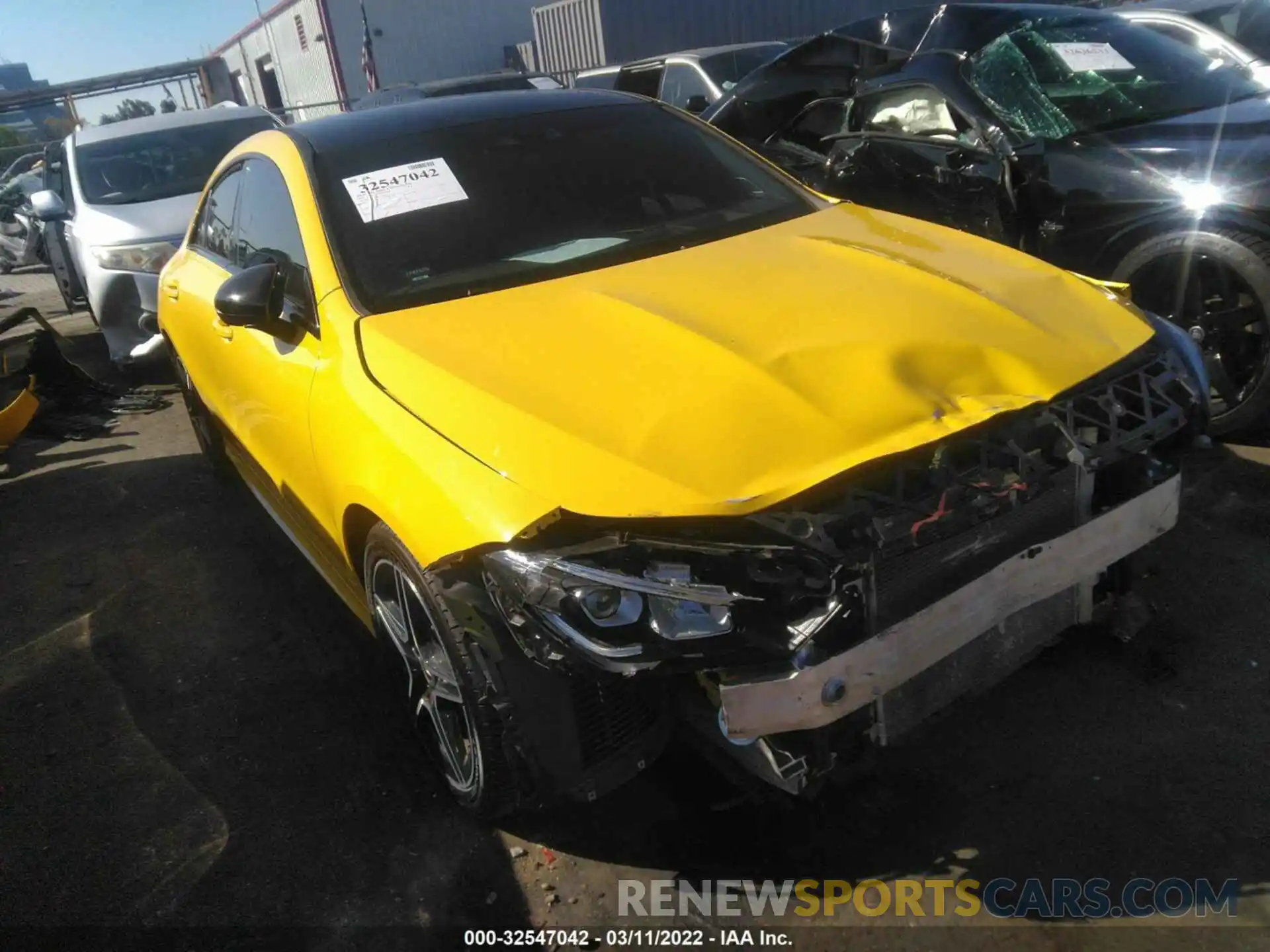 1 Photograph of a damaged car WDD5J4GB0LN019744 MERCEDES-BENZ CLA 2020