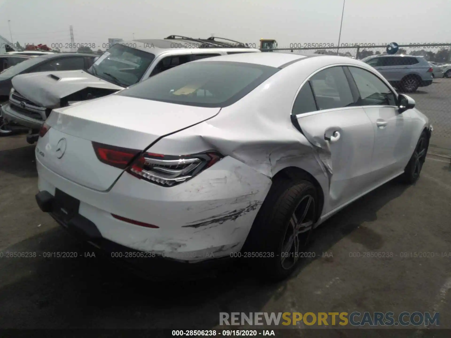 4 Photograph of a damaged car WDD5J4GB0LN039671 MERCEDES-BENZ CLA 2020