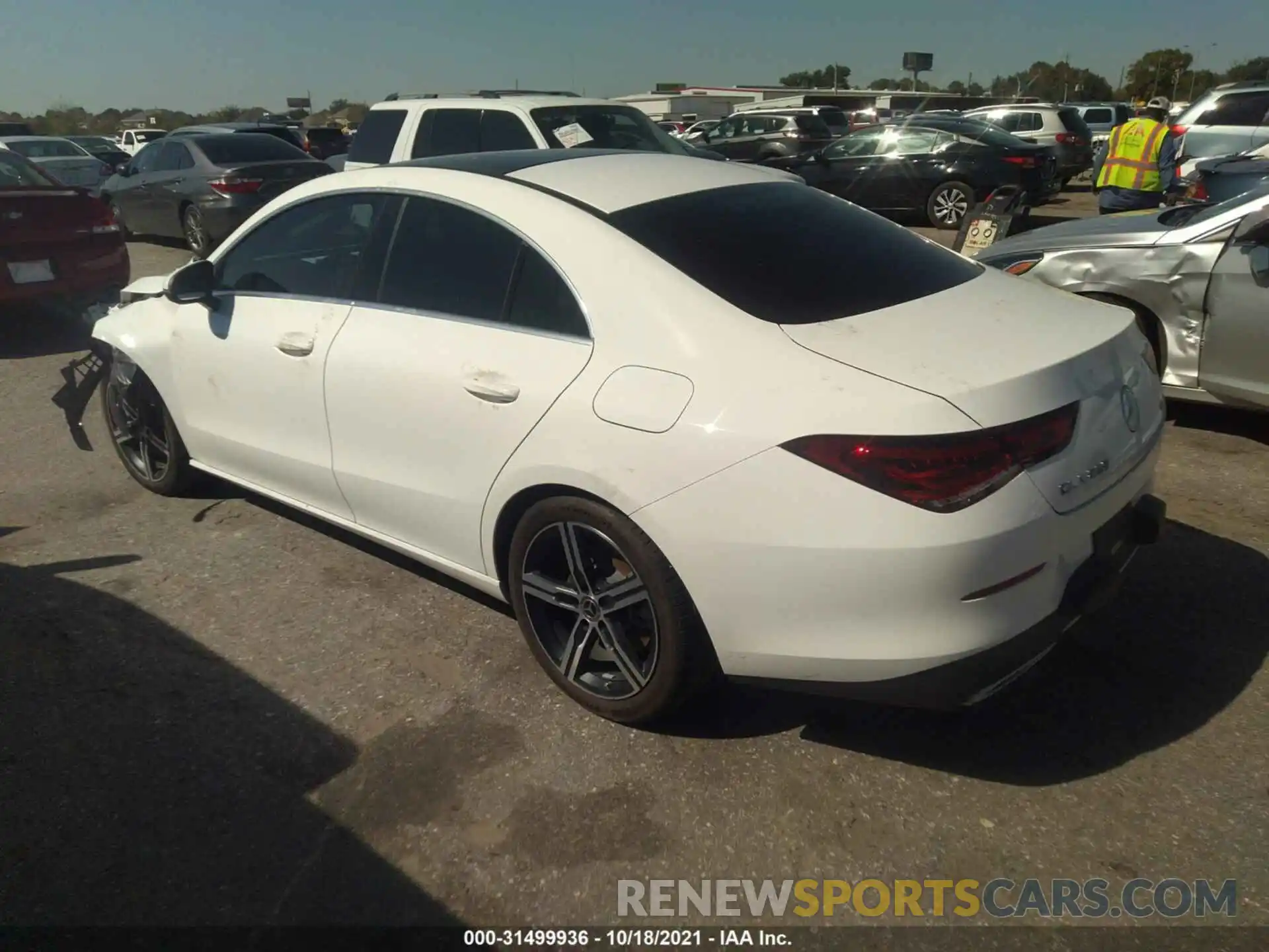 3 Photograph of a damaged car WDD5J4GB0LN062030 MERCEDES-BENZ CLA 2020