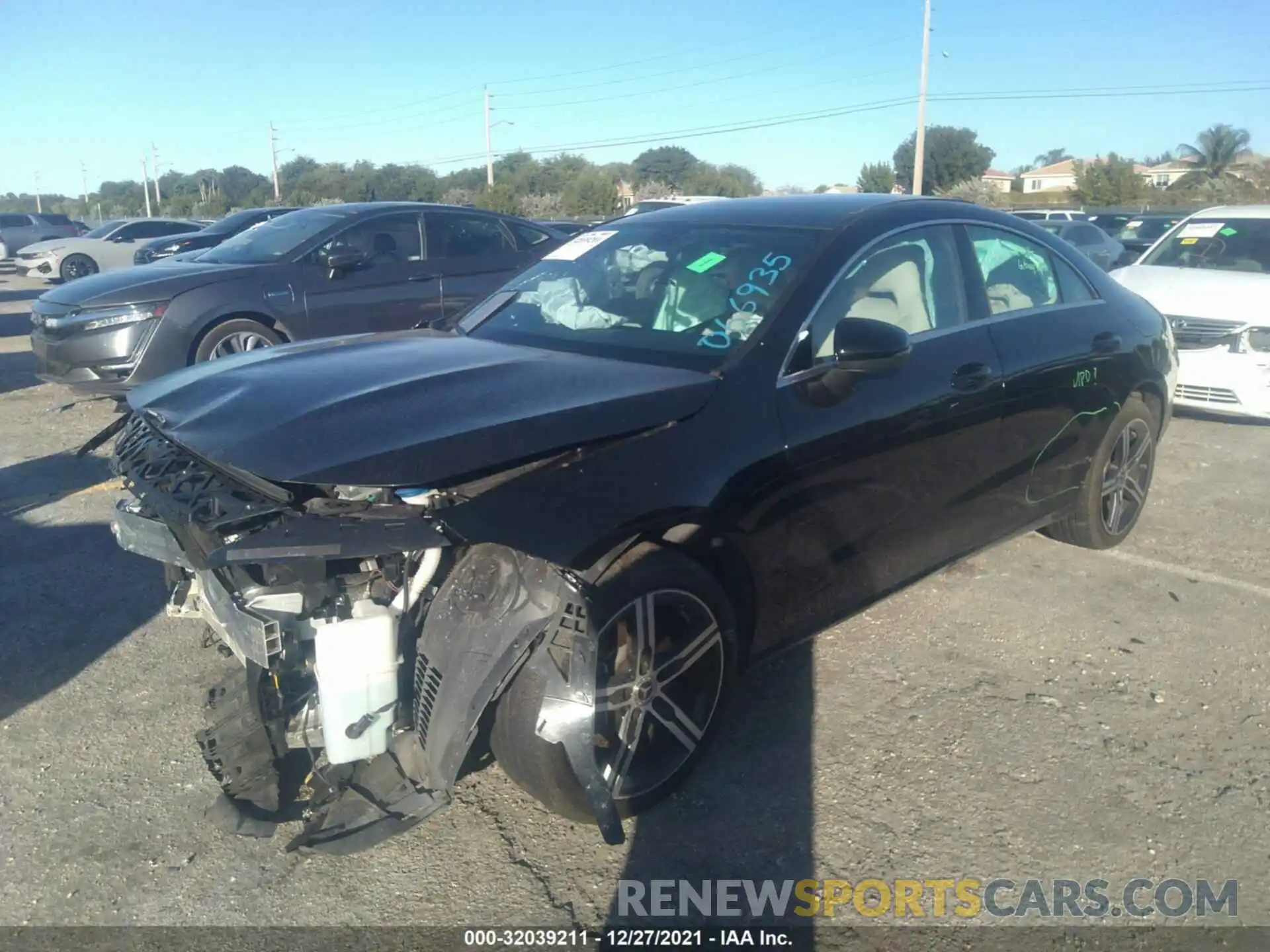 2 Photograph of a damaged car WDD5J4GB0LN066935 MERCEDES-BENZ CLA 2020