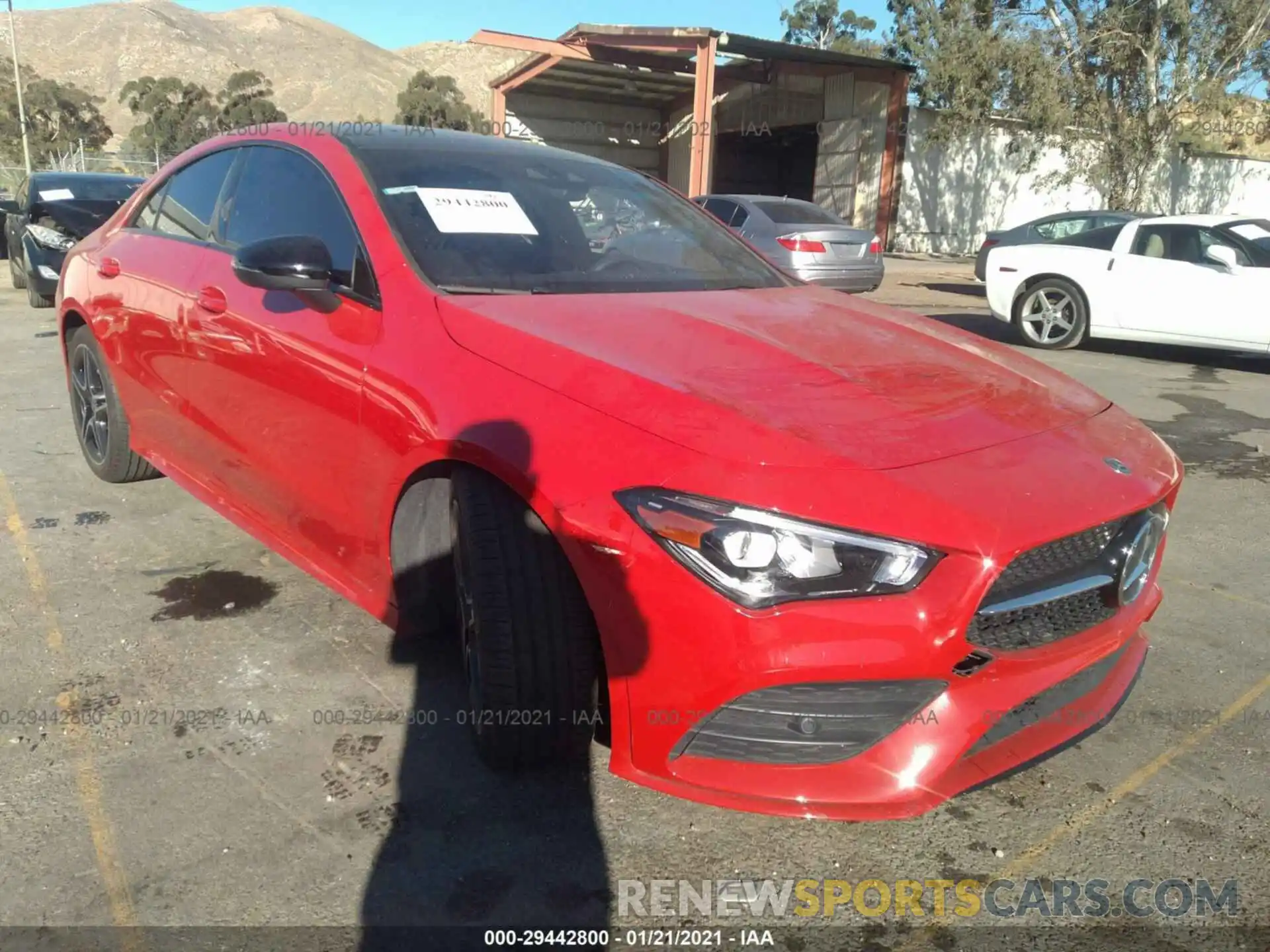 1 Photograph of a damaged car WDD5J4GB1LN021535 MERCEDES-BENZ CLA 2020