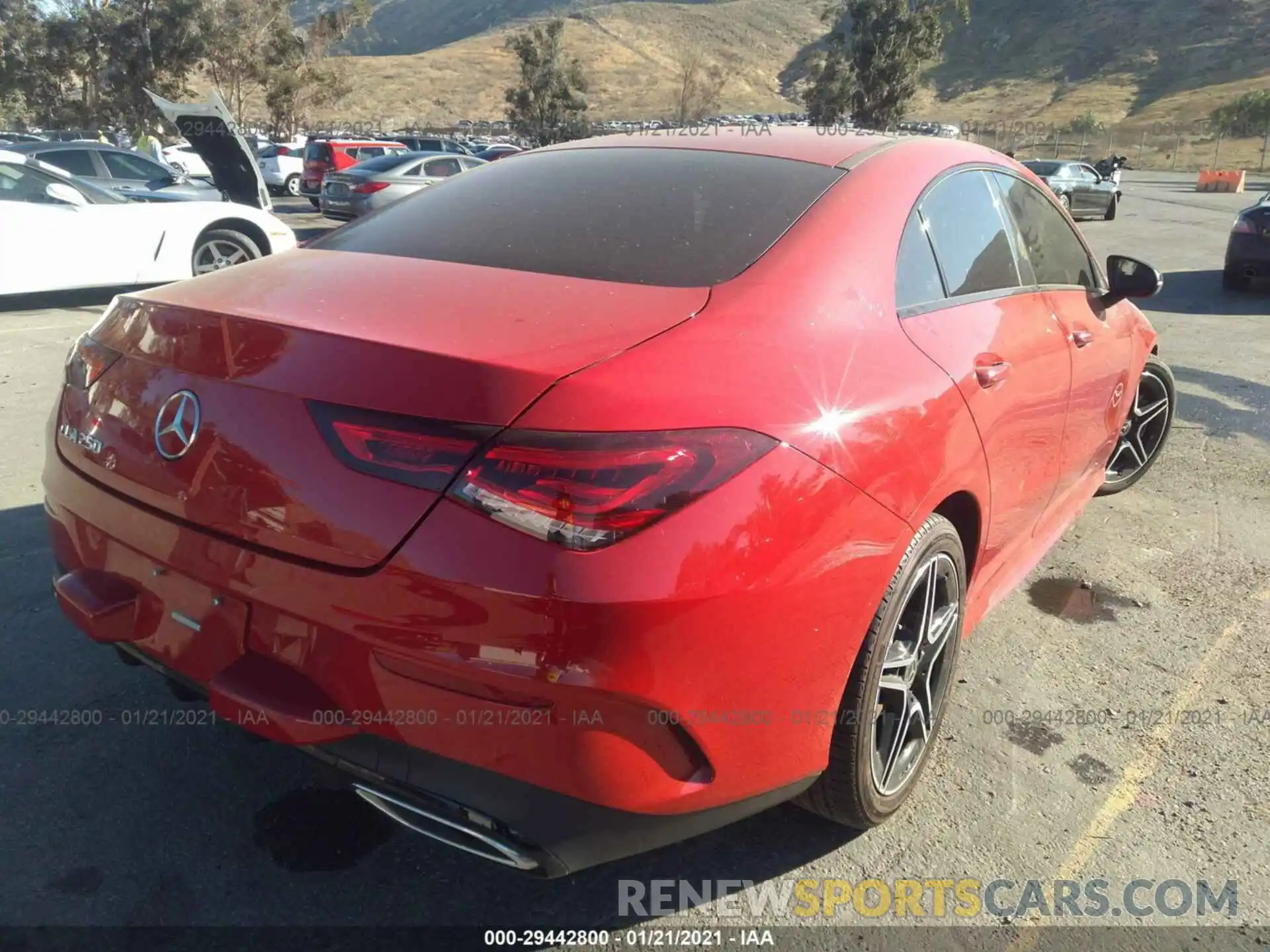 4 Photograph of a damaged car WDD5J4GB1LN021535 MERCEDES-BENZ CLA 2020