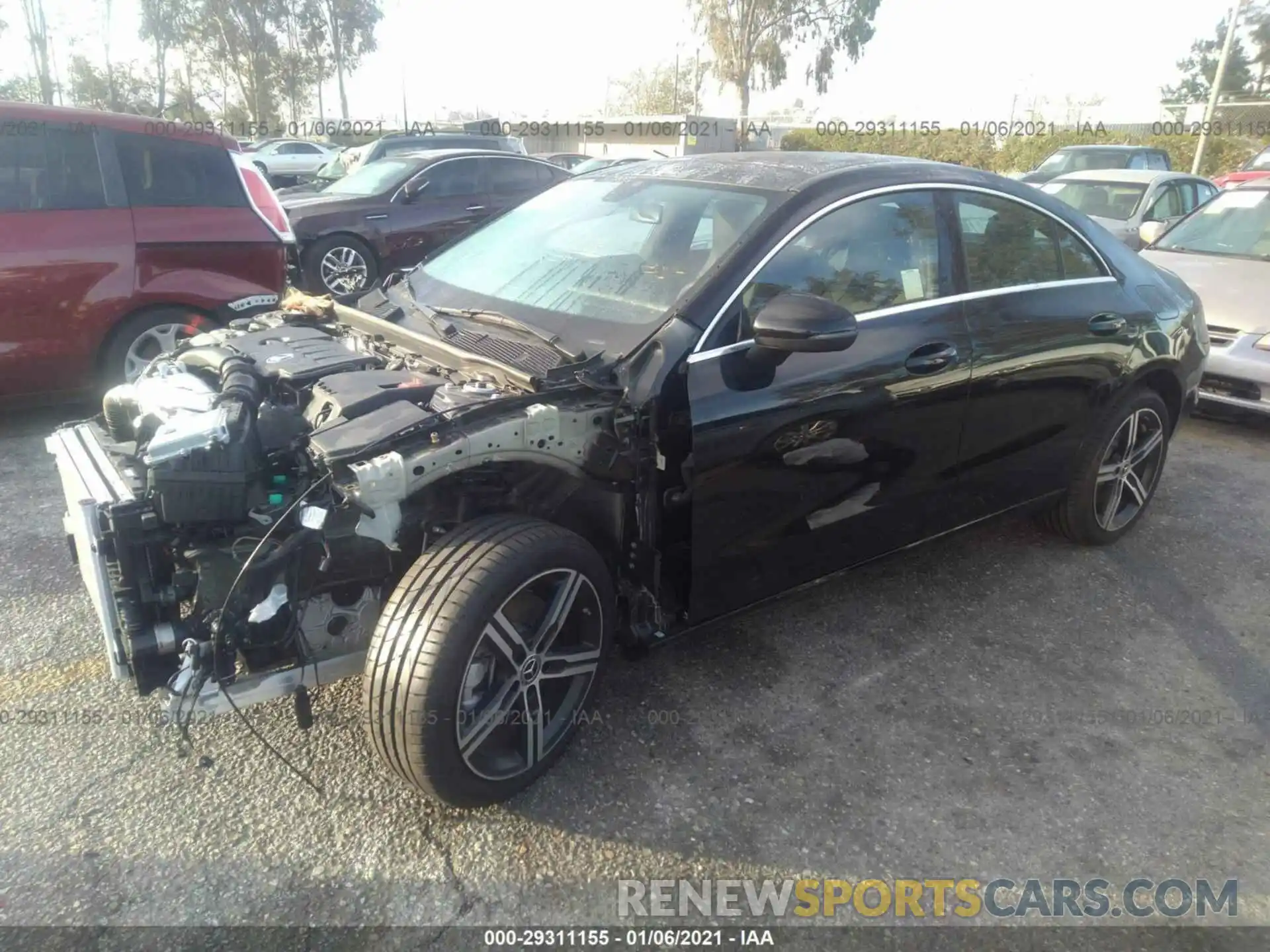 2 Photograph of a damaged car WDD5J4GB2LN035122 MERCEDES-BENZ CLA 2020