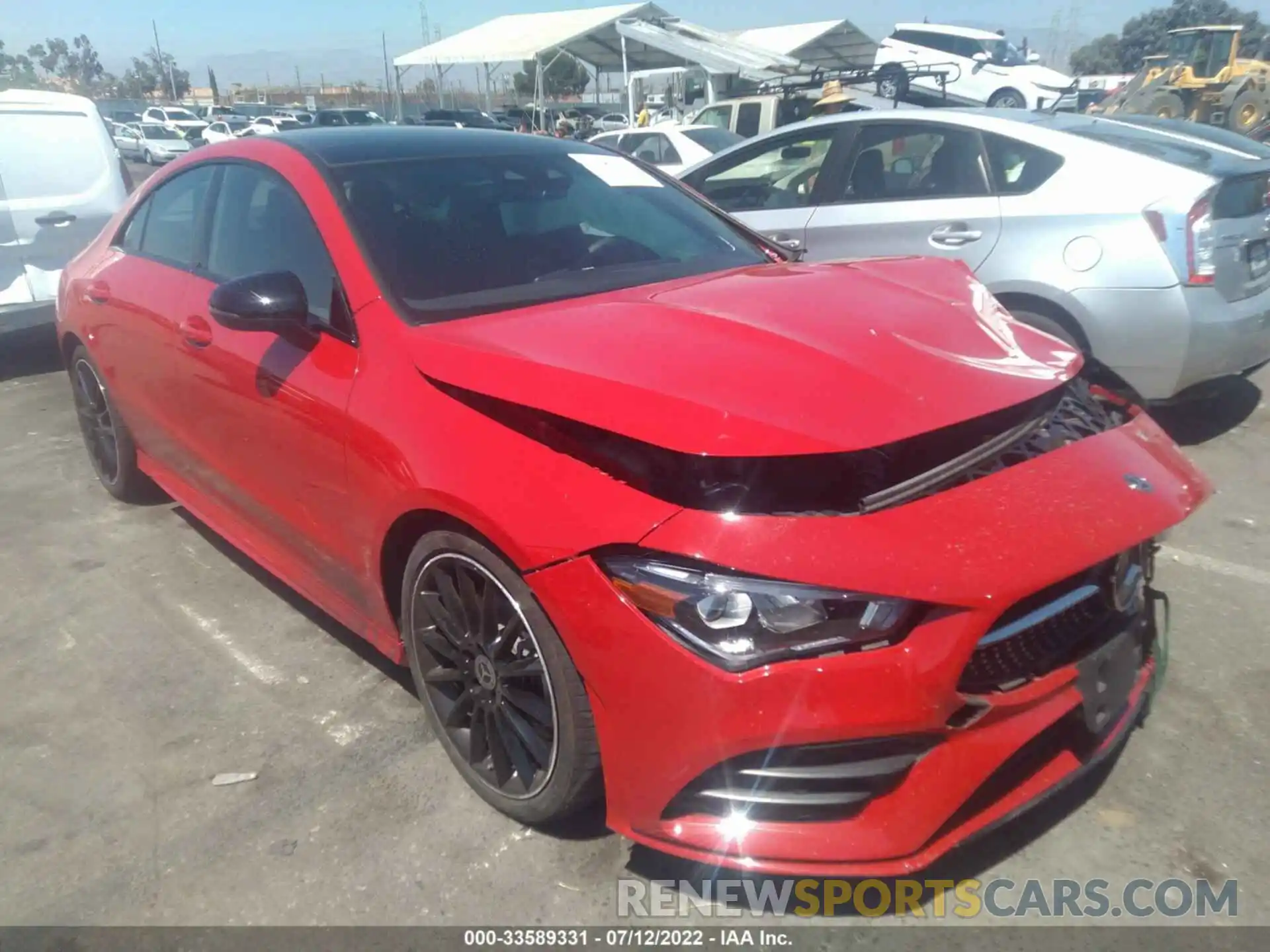 1 Photograph of a damaged car WDD5J4GB2LN038313 MERCEDES-BENZ CLA 2020