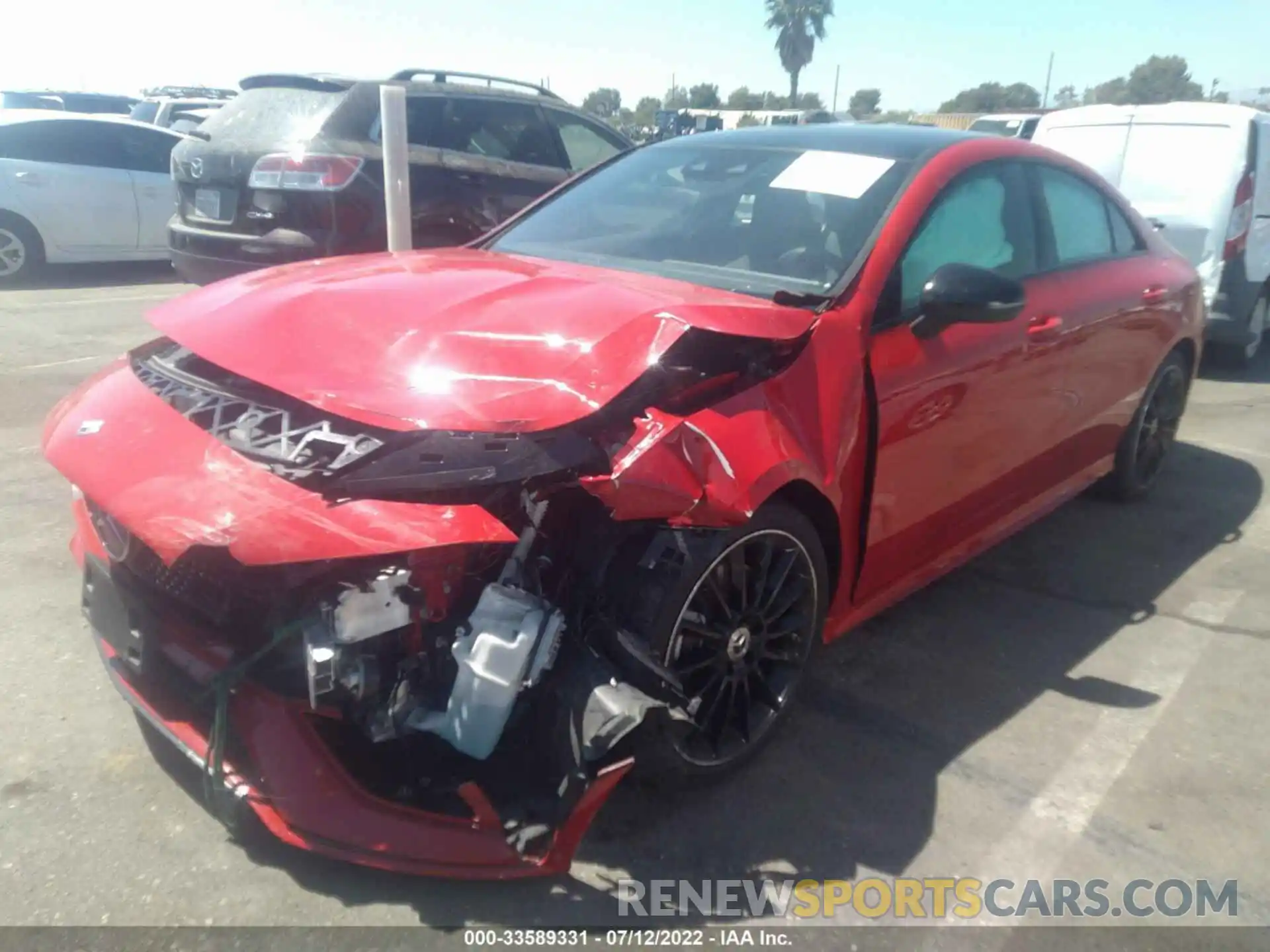 2 Photograph of a damaged car WDD5J4GB2LN038313 MERCEDES-BENZ CLA 2020