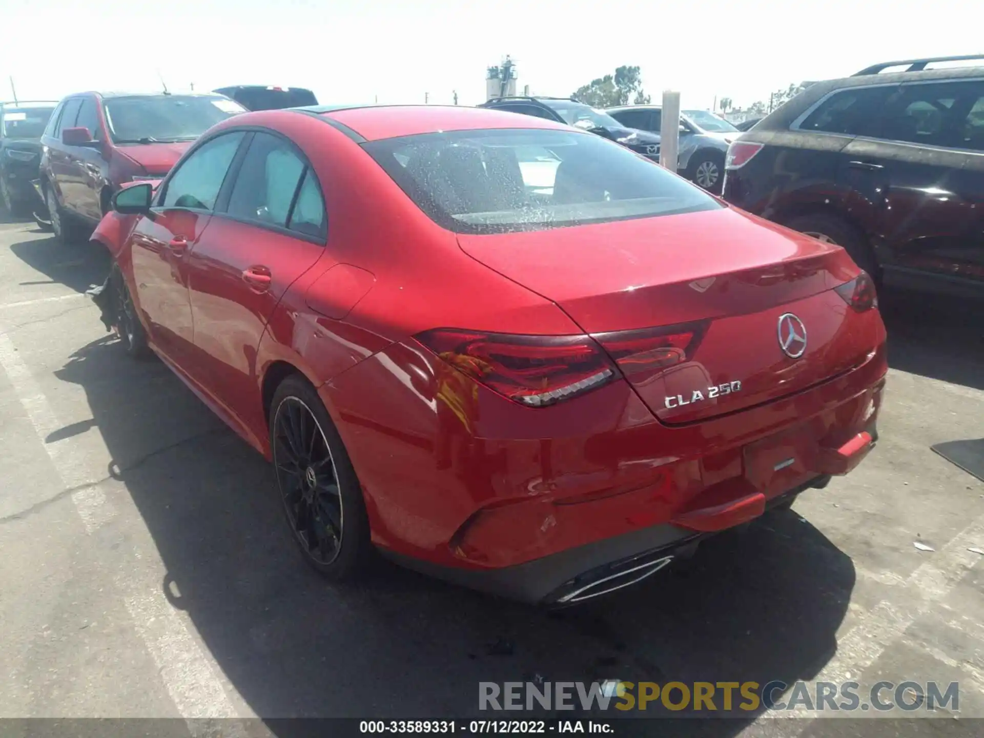 3 Photograph of a damaged car WDD5J4GB2LN038313 MERCEDES-BENZ CLA 2020