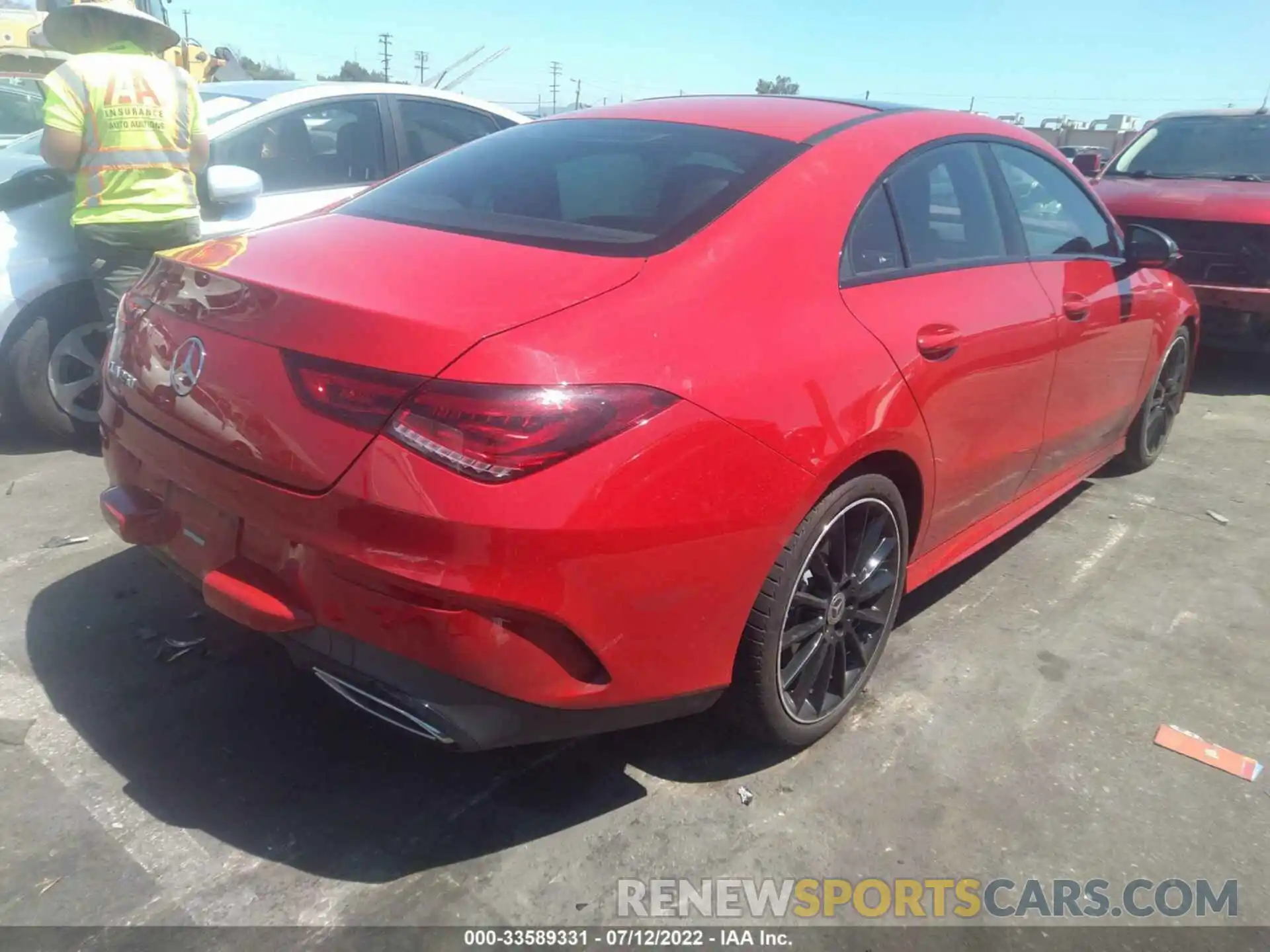 4 Photograph of a damaged car WDD5J4GB2LN038313 MERCEDES-BENZ CLA 2020