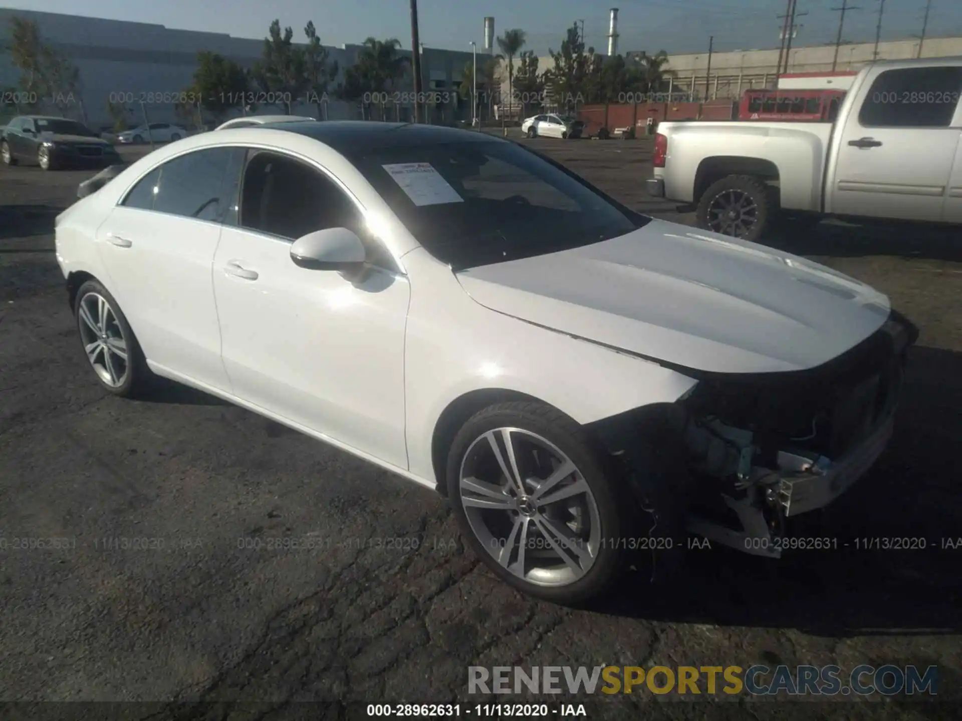 1 Photograph of a damaged car WDD5J4GB2LN062837 MERCEDES-BENZ CLA 2020