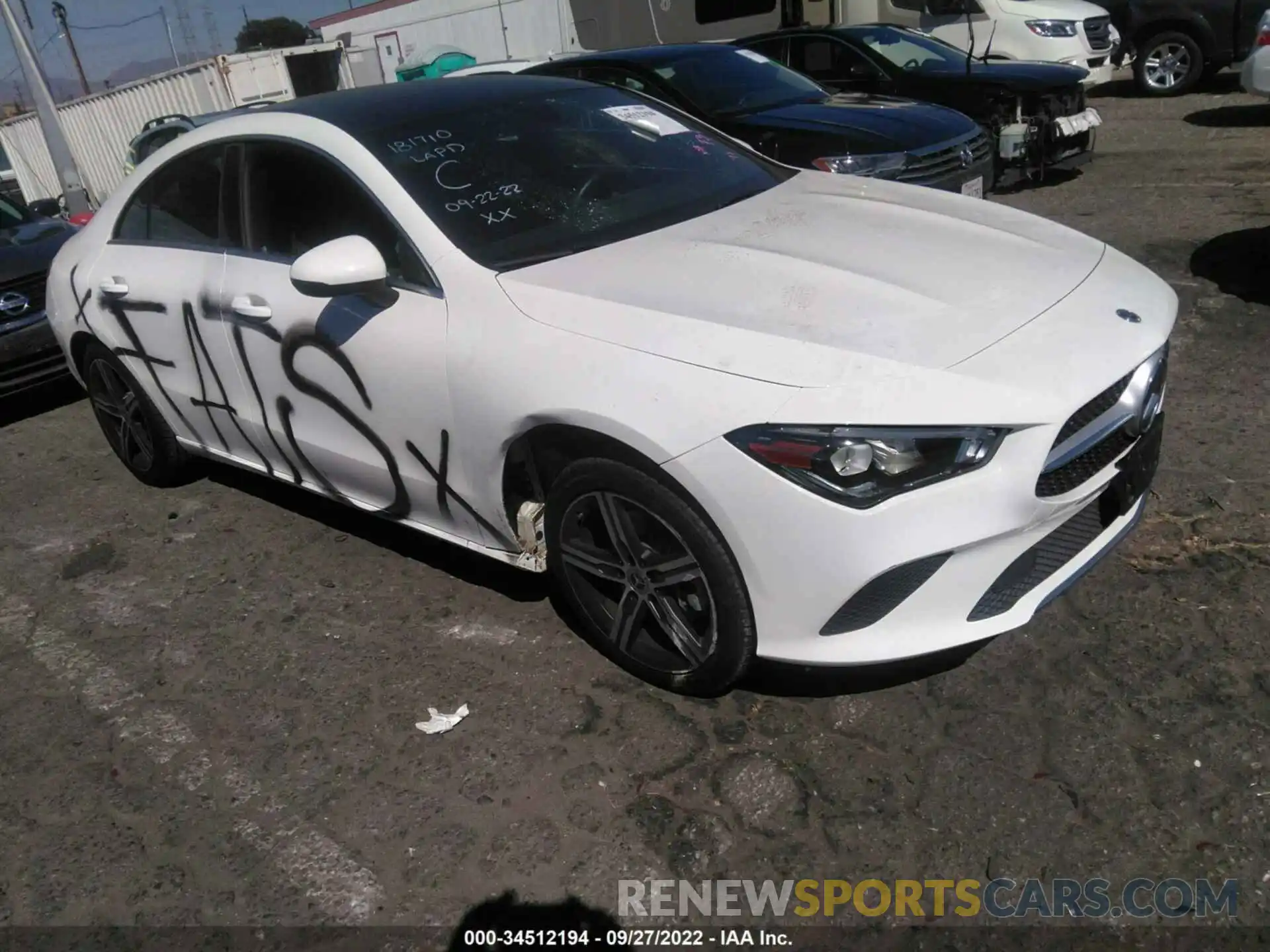 1 Photograph of a damaged car WDD5J4GB3LN062121 MERCEDES-BENZ CLA 2020