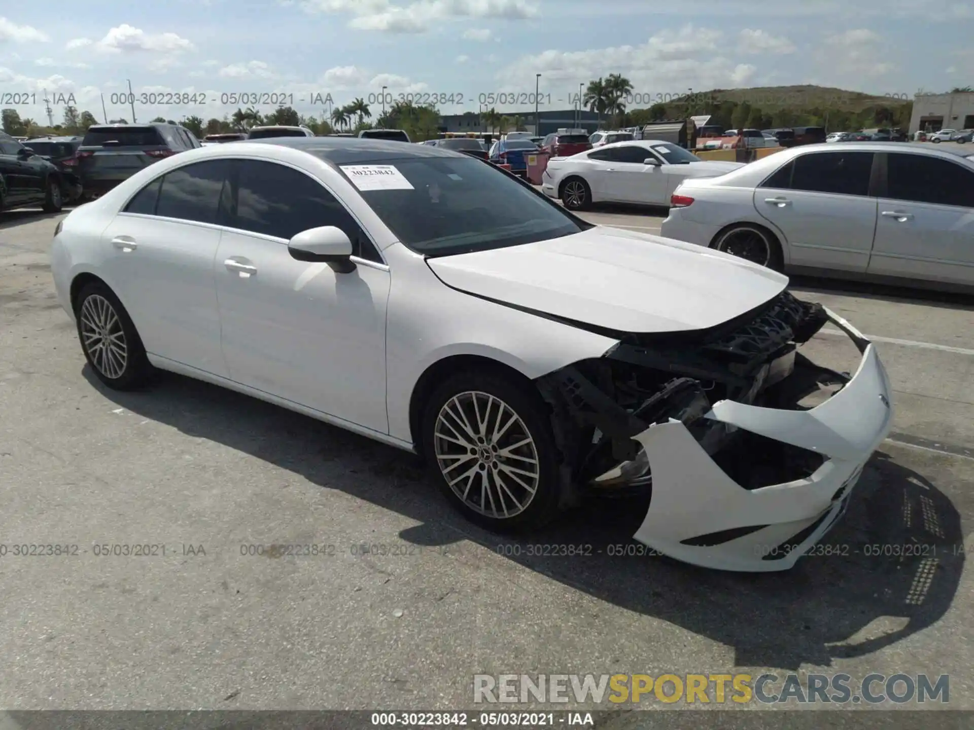 1 Photograph of a damaged car WDD5J4GB3LN076214 MERCEDES-BENZ CLA 2020