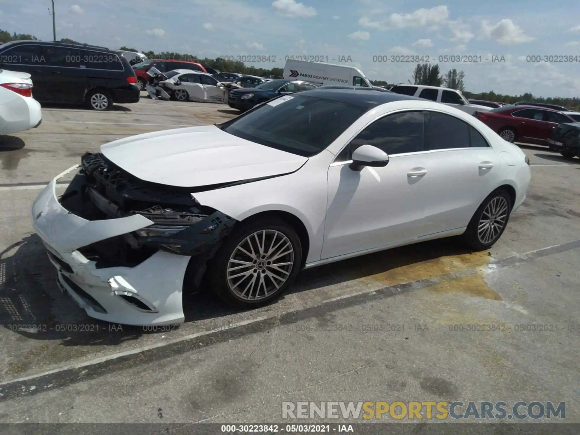 2 Photograph of a damaged car WDD5J4GB3LN076214 MERCEDES-BENZ CLA 2020