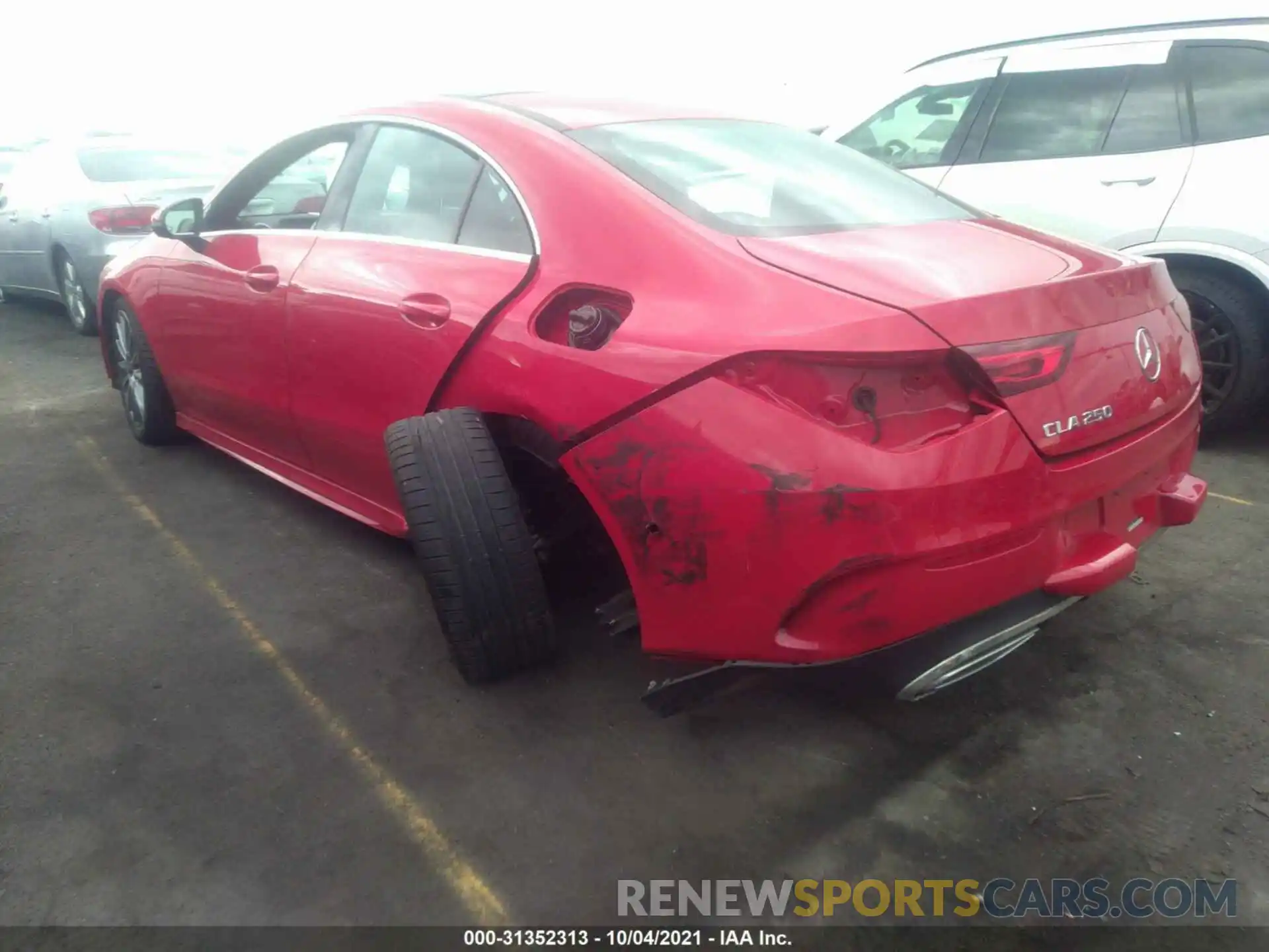 3 Photograph of a damaged car WDD5J4GB4LN070700 MERCEDES-BENZ CLA 2020