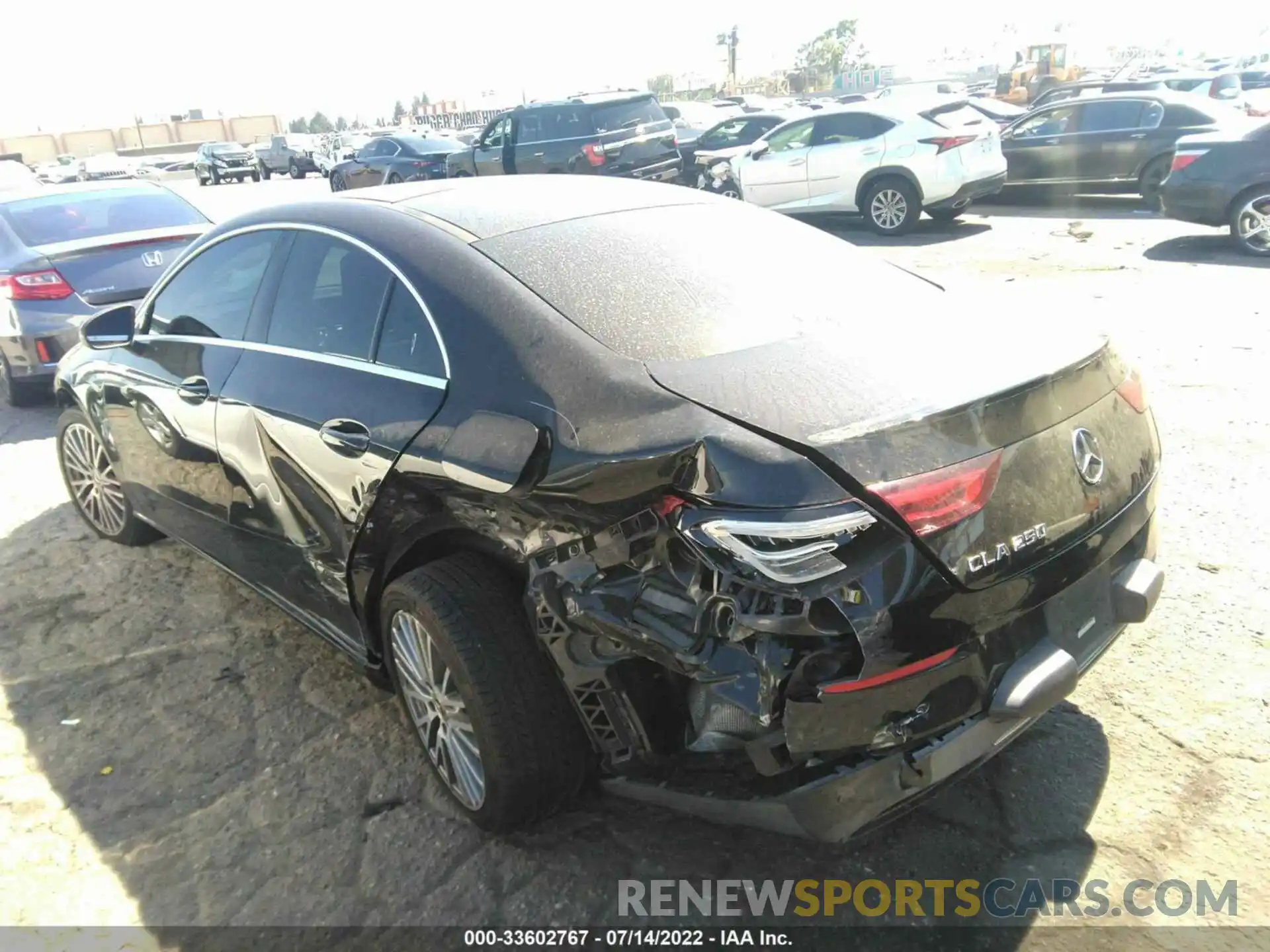 3 Photograph of a damaged car WDD5J4GB4LN072754 MERCEDES-BENZ CLA 2020