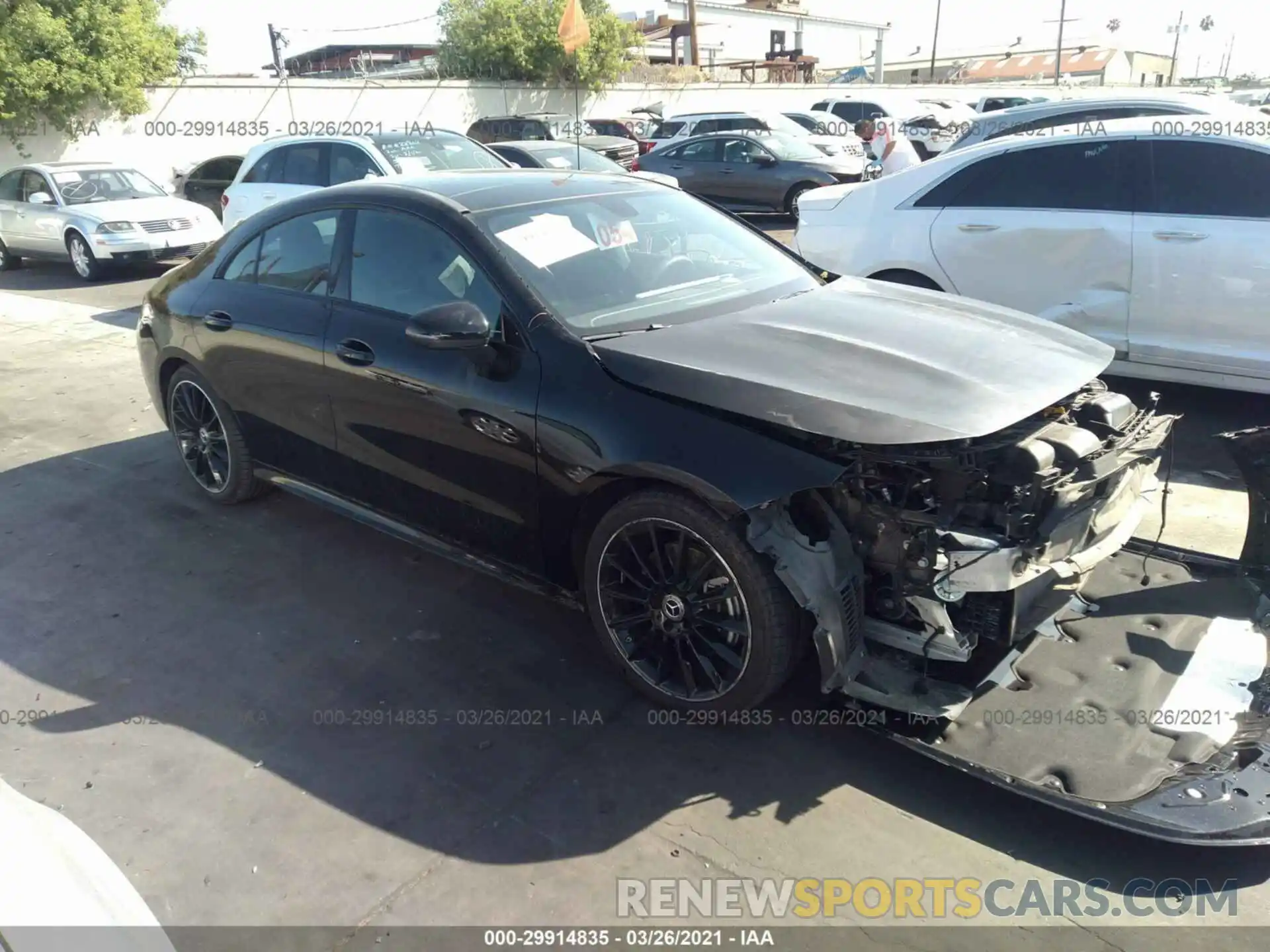 1 Photograph of a damaged car WDD5J4GB4LN079493 MERCEDES-BENZ CLA 2020