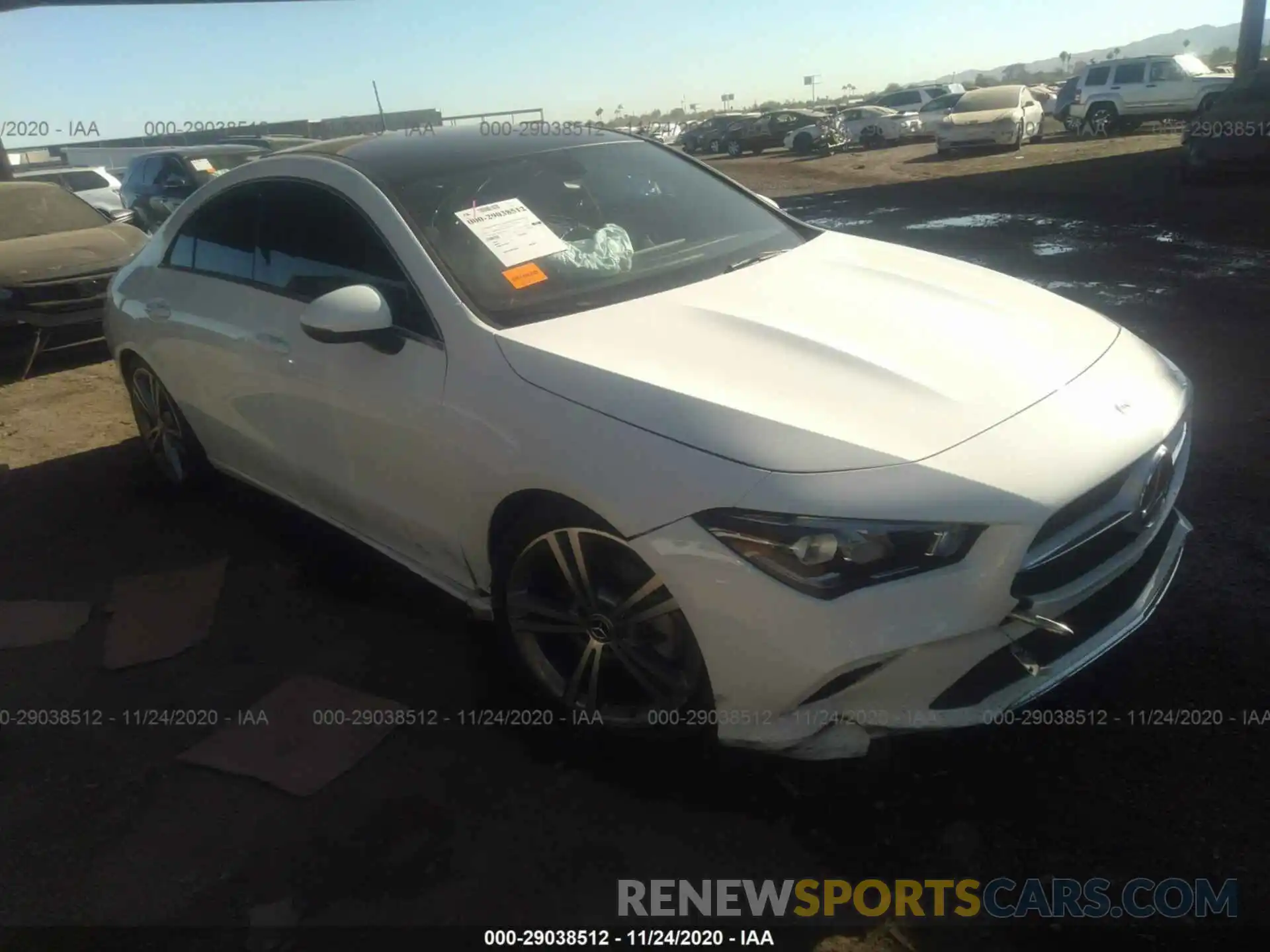 1 Photograph of a damaged car WDD5J4GB5LN034949 MERCEDES-BENZ CLA 2020