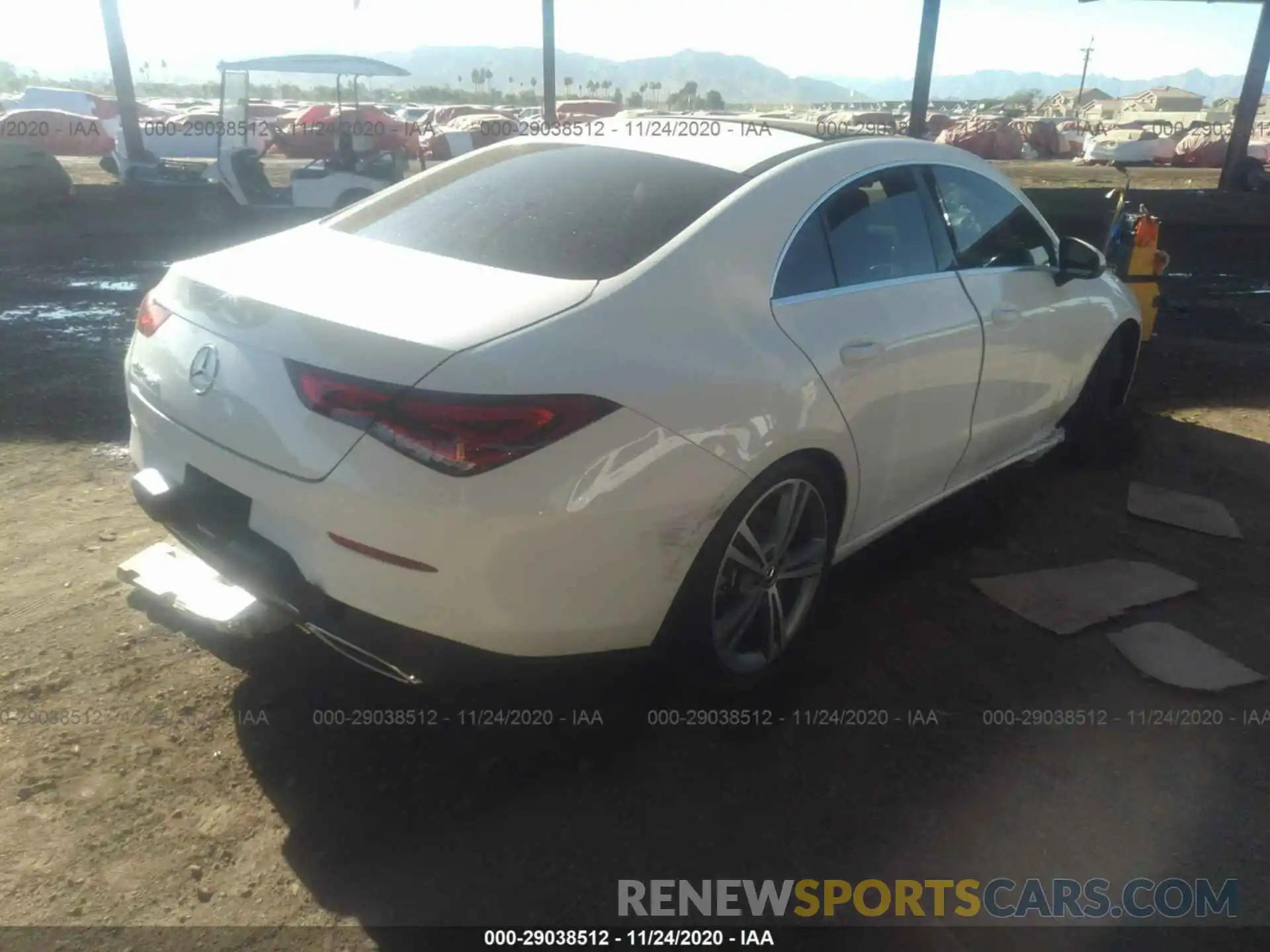 4 Photograph of a damaged car WDD5J4GB5LN034949 MERCEDES-BENZ CLA 2020